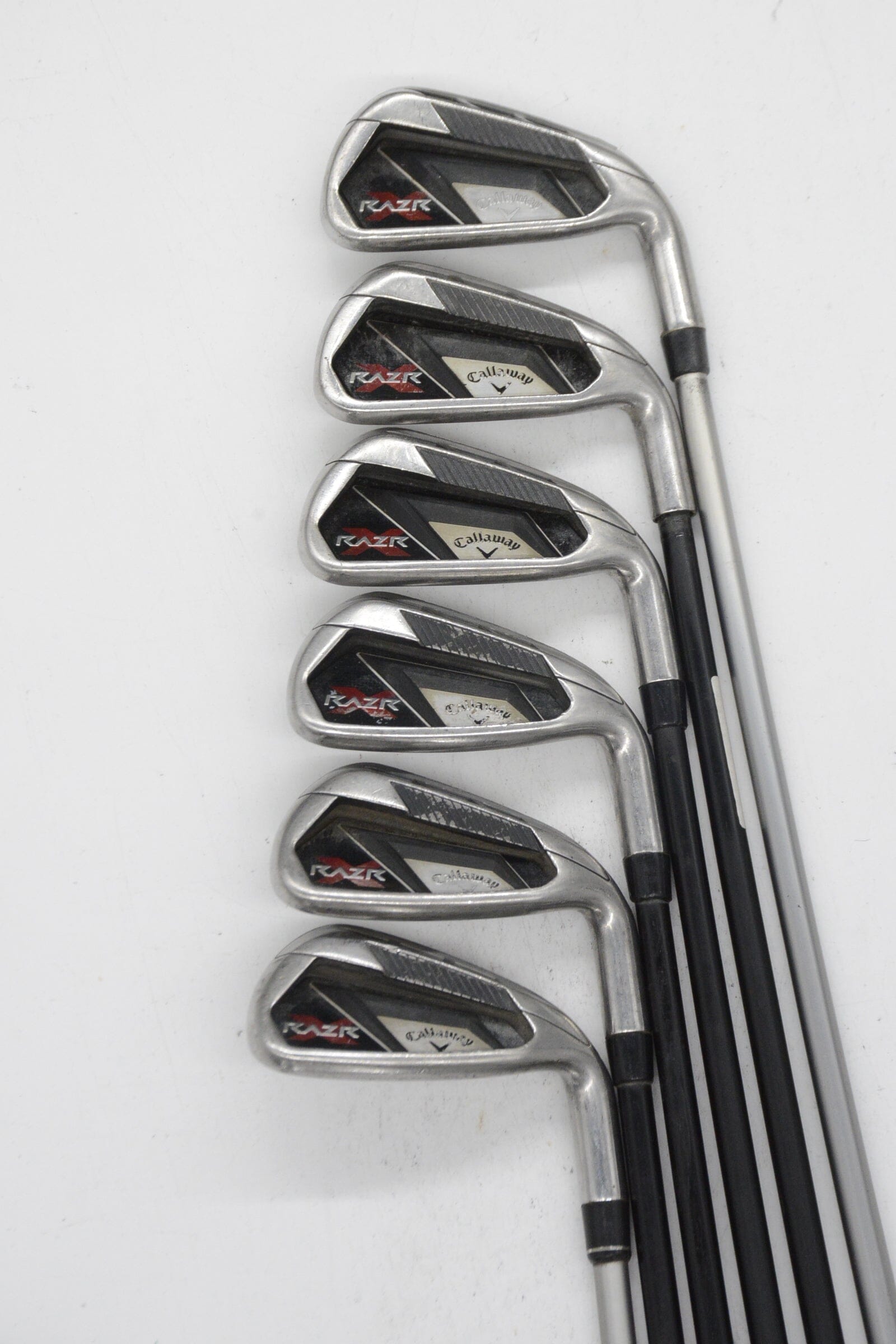 Callaway RAZR X 5-PW Iron Set R Flex -0.5" Golf Clubs GolfRoots 