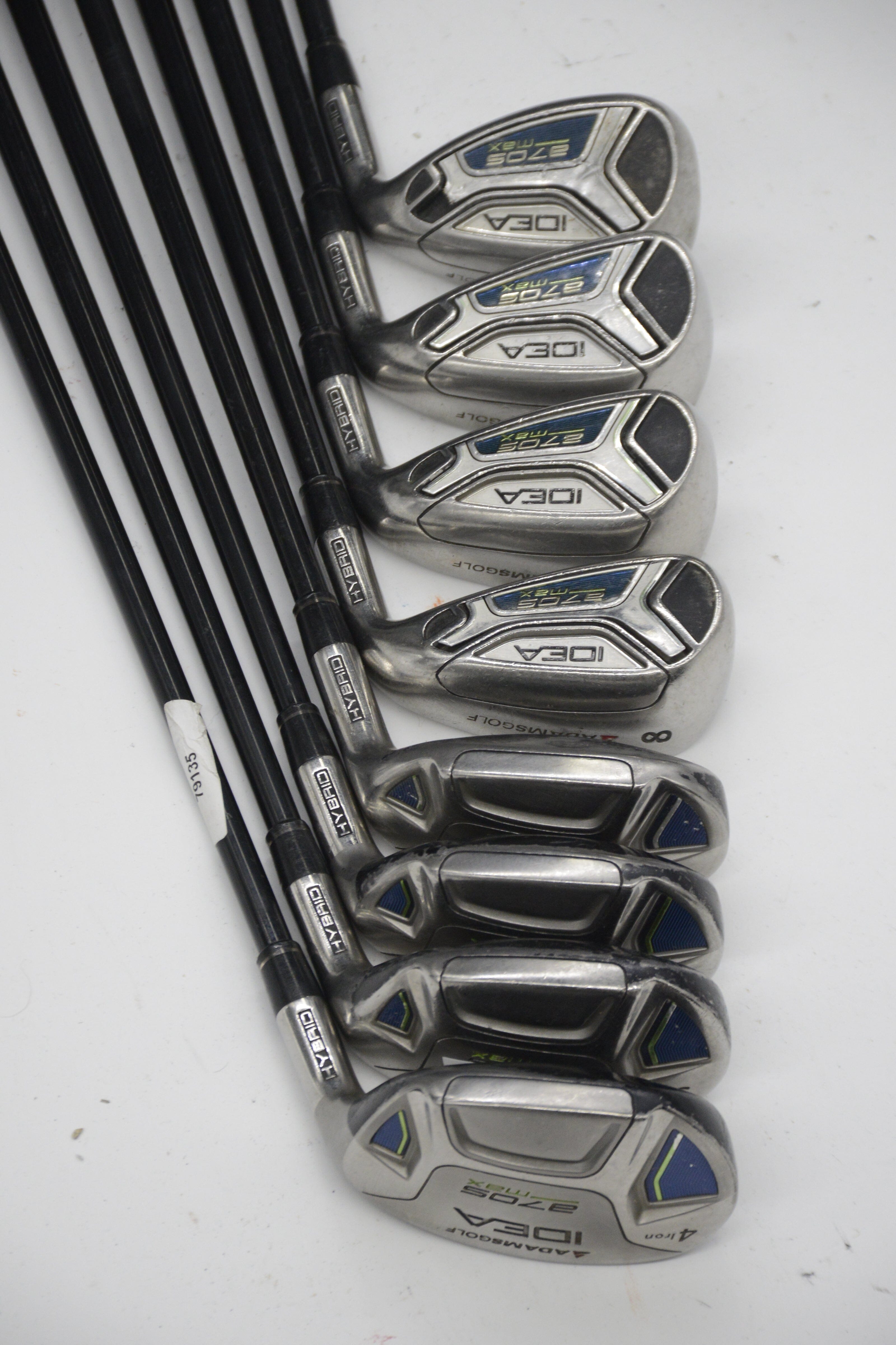 Adams Idea A7Os Max Hybrid 4-SW Iron Set SR Flex -0.75" Golf Clubs GolfRoots 