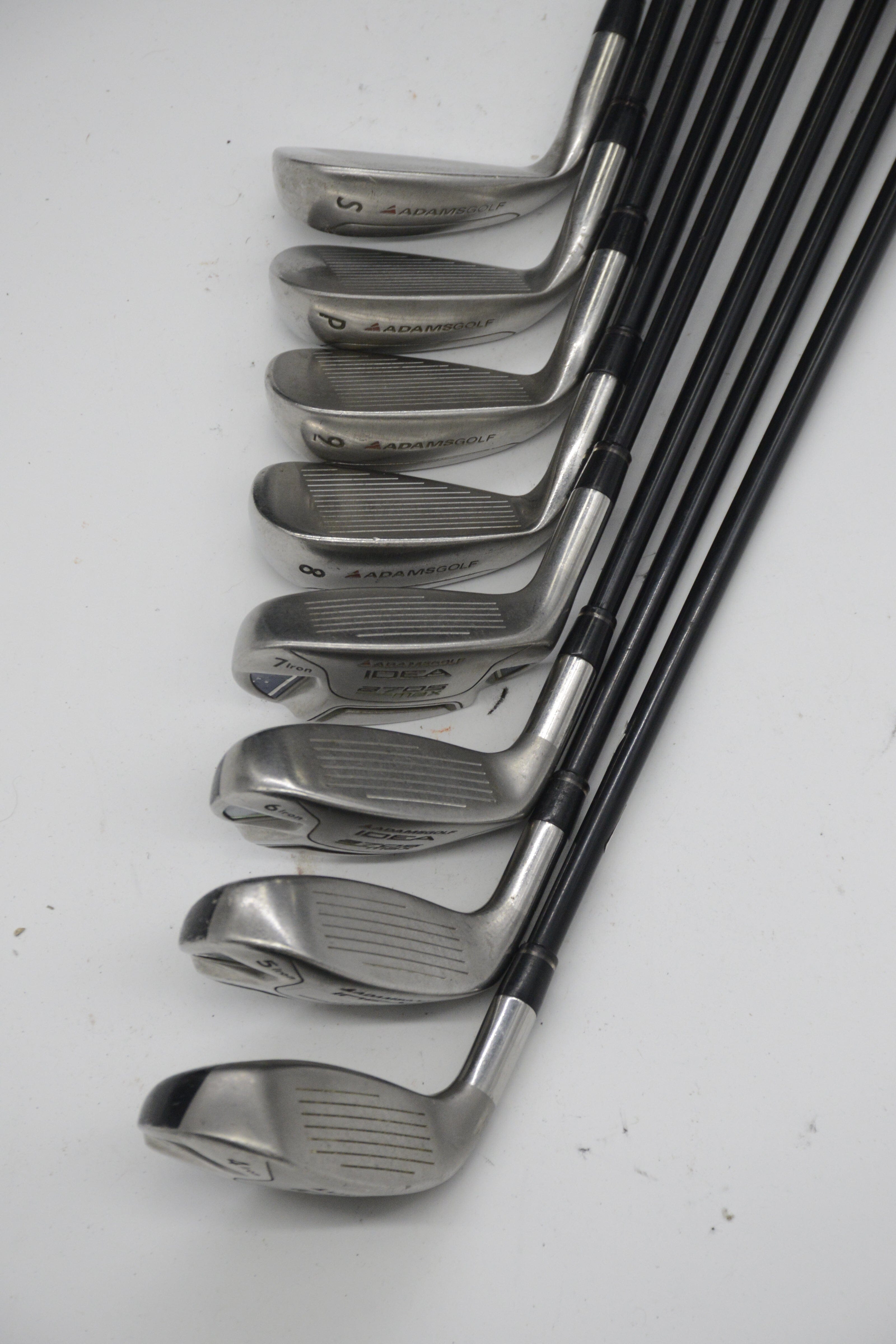 Adams Idea A7Os Max Hybrid 4-SW Iron Set SR Flex -0.75" Golf Clubs GolfRoots 