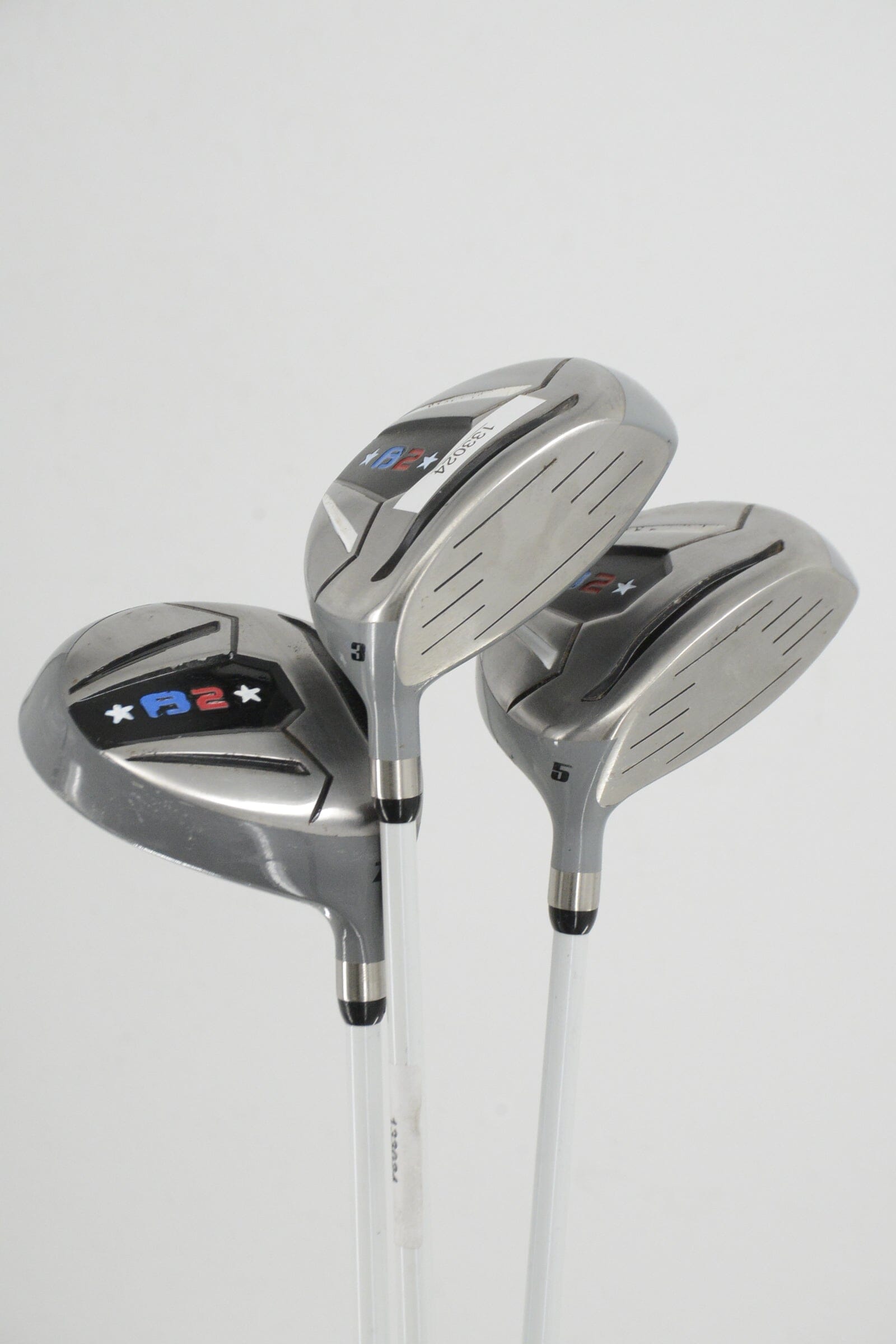 Patriot B2 3W, 5W, 7W Wood Set R Flex Golf Clubs GolfRoots 