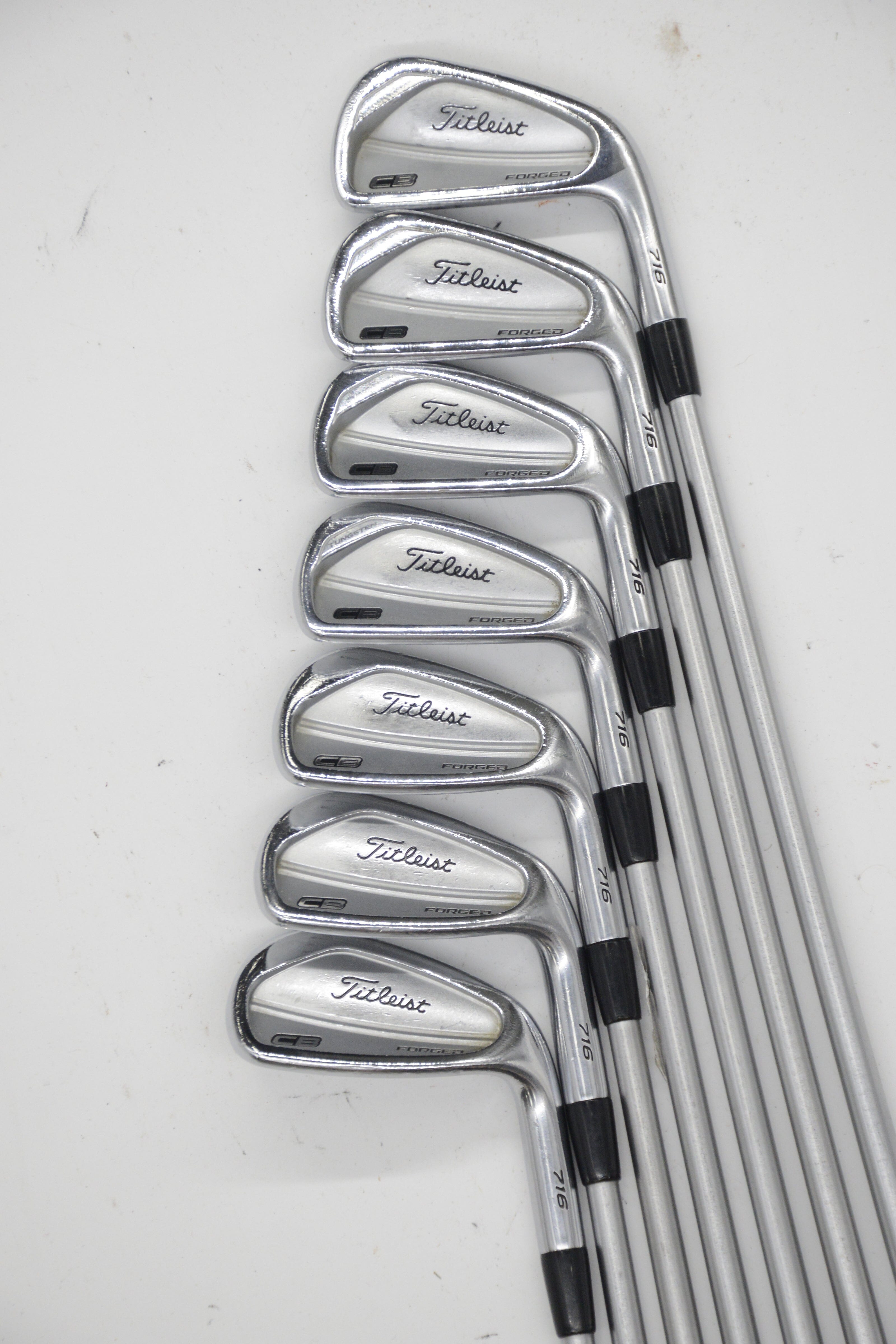 Titleist 716 CB Forged 4-PW Iron Set X Flex Std Length Golf Clubs GolfRoots 