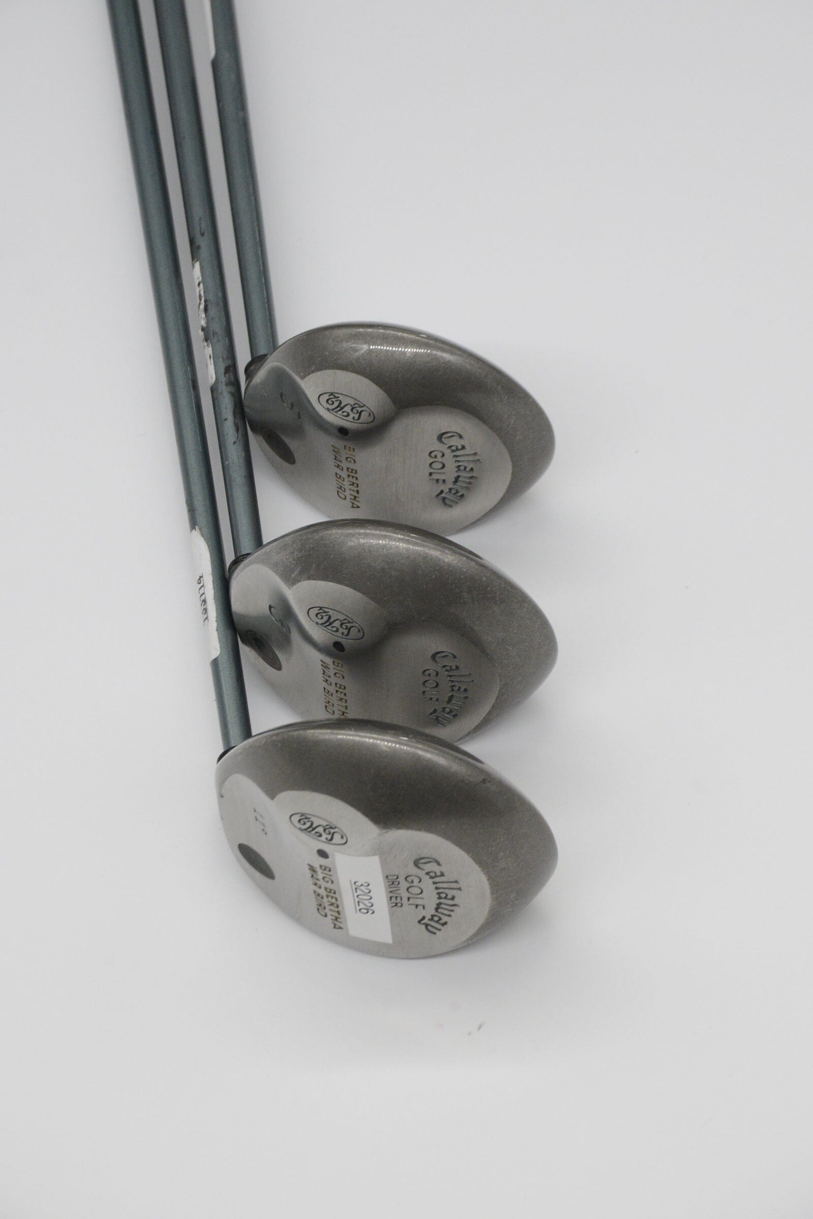 Women's Callaway Big Bertha War Bird D, 3W, 5W Wood Set W Flex Golf Clubs GolfRoots 