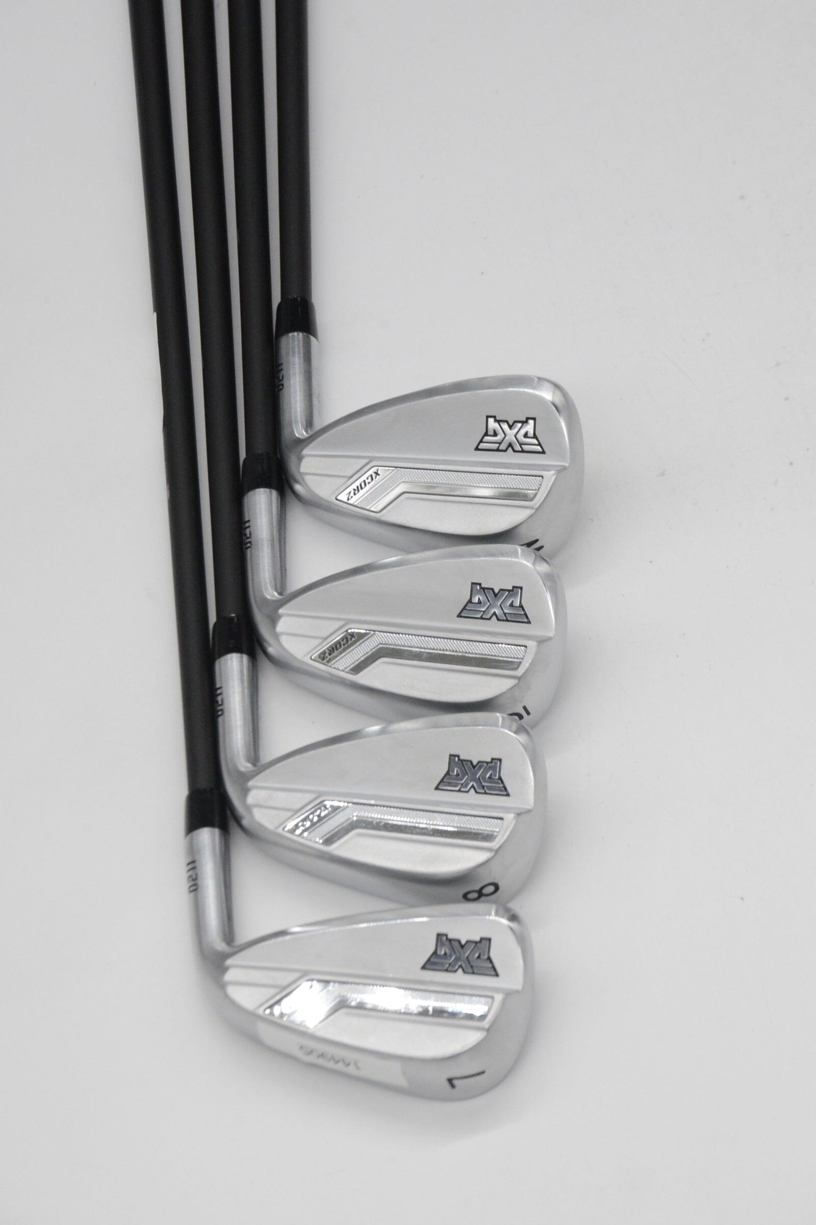 PXG 0211 XCOR2 7-PW Iron Set S Flex Std Length Golf Clubs GolfRoots 