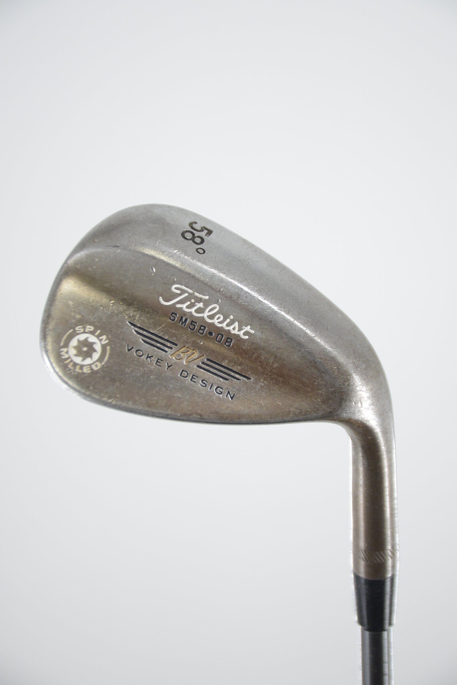 Titleist Vokey Spin Milled 58 Degree Wedge S Flex 33.75" Golf Clubs GolfRoots 