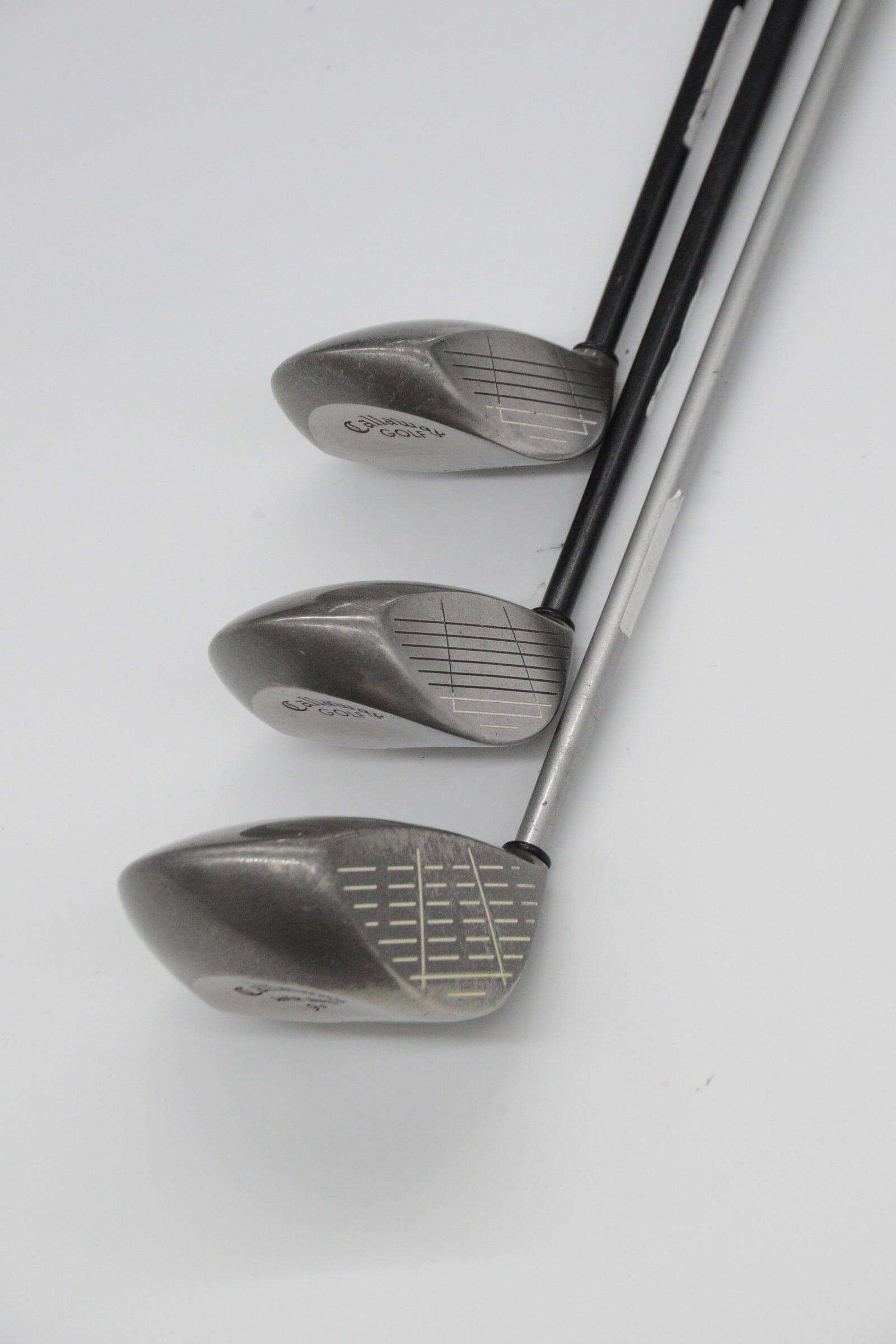 Callaway Big Bertha War Bird D, 3W, 5W Wood Set S Flex Golf Clubs GolfRoots 
