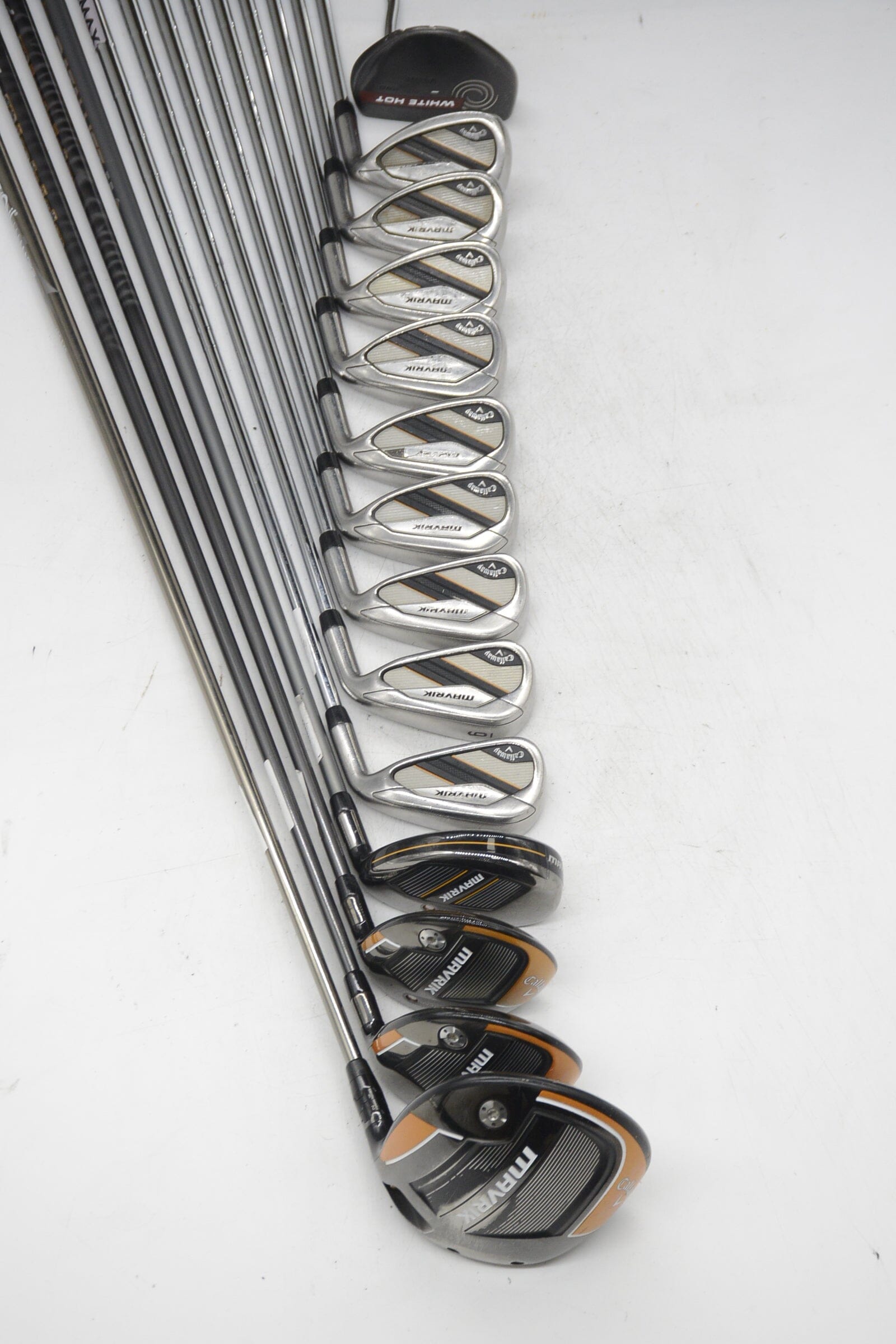 Callaway Mavrik Mixed Full Set R Flex -0.25" Golf Clubs GolfRoots 