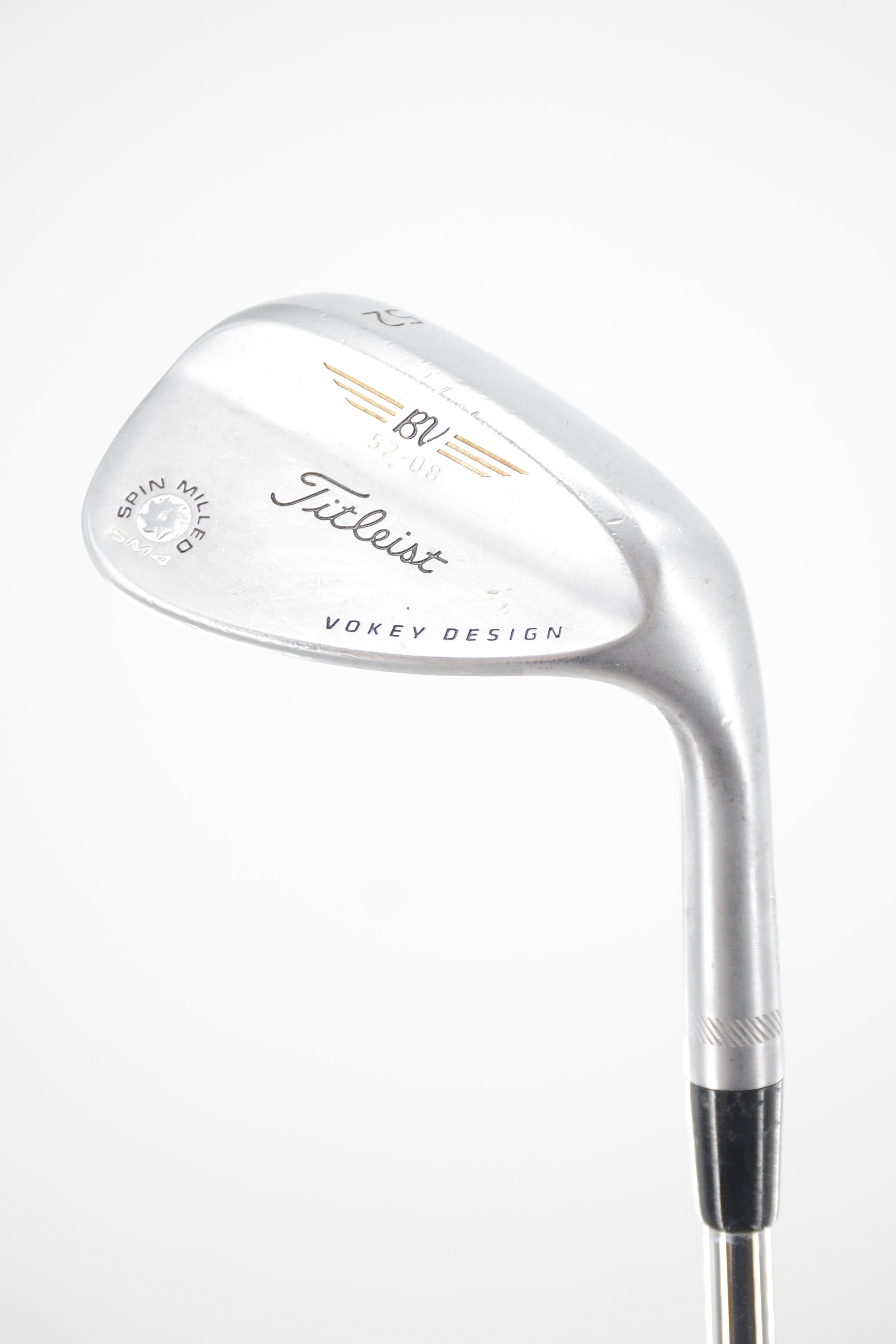 Titleist Vokey SM4 Tour Chrome 52 Degree Wedge Wedge Flex 35" Golf Clubs GolfRoots 