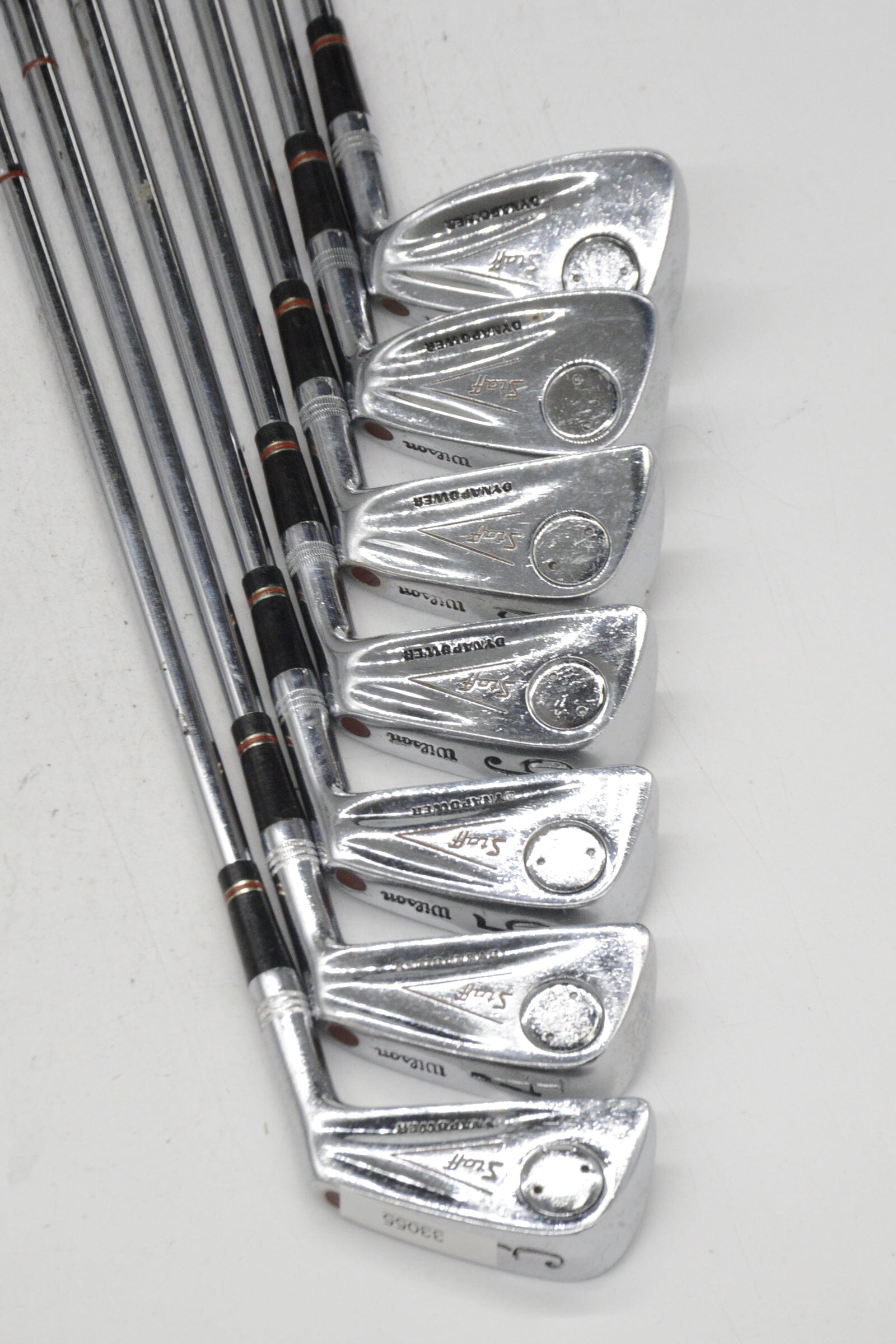 Wilson Staff Dyna-Power 3-7, 9-PW Iron Set S Flex -0.25" Golf Clubs GolfRoots 