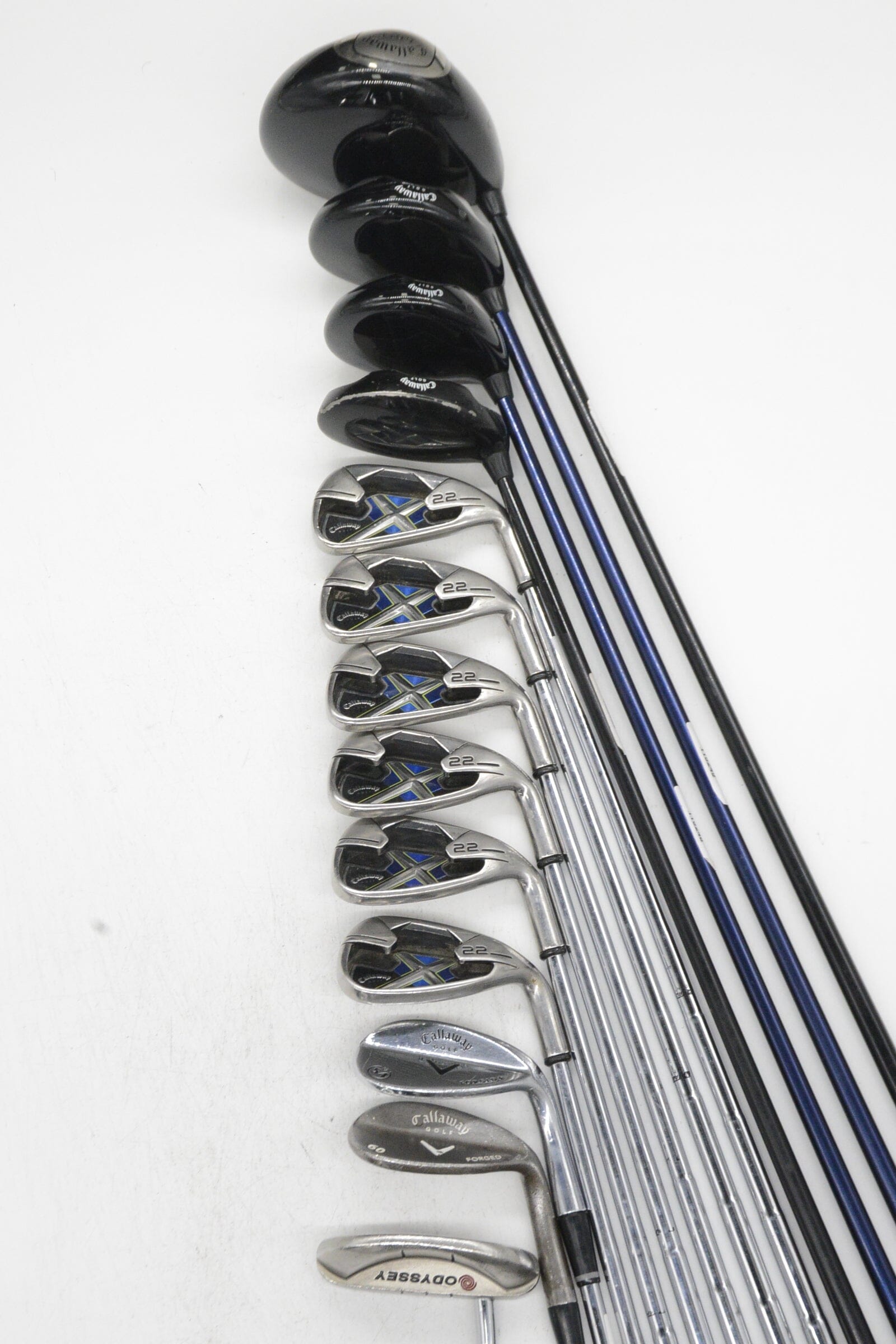 Callaway X-22 Mixed Full Set R Flex -1" Golf Clubs GolfRoots 