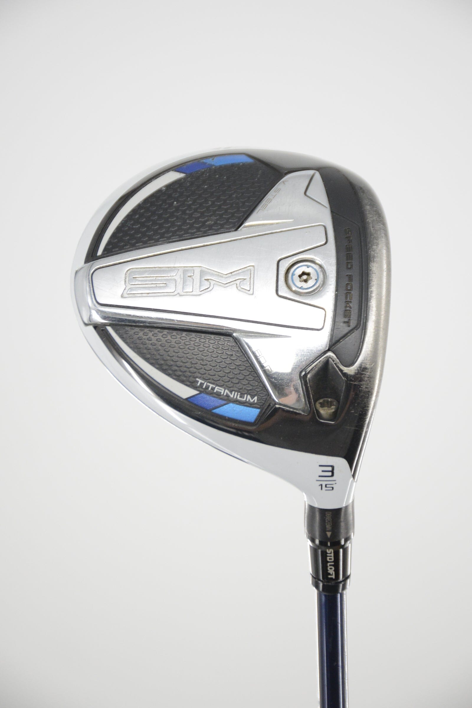 TaylorMade SIM Ti 3 Wood S Flex 43" Golf Clubs GolfRoots 