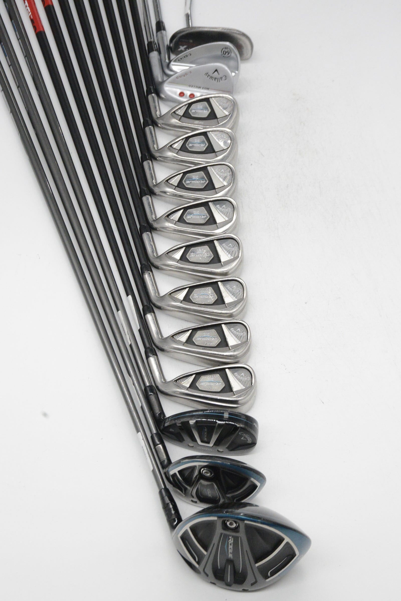 Callaway Rogue X Mixed Full Set R Flex -1" Golf Clubs GolfRoots 