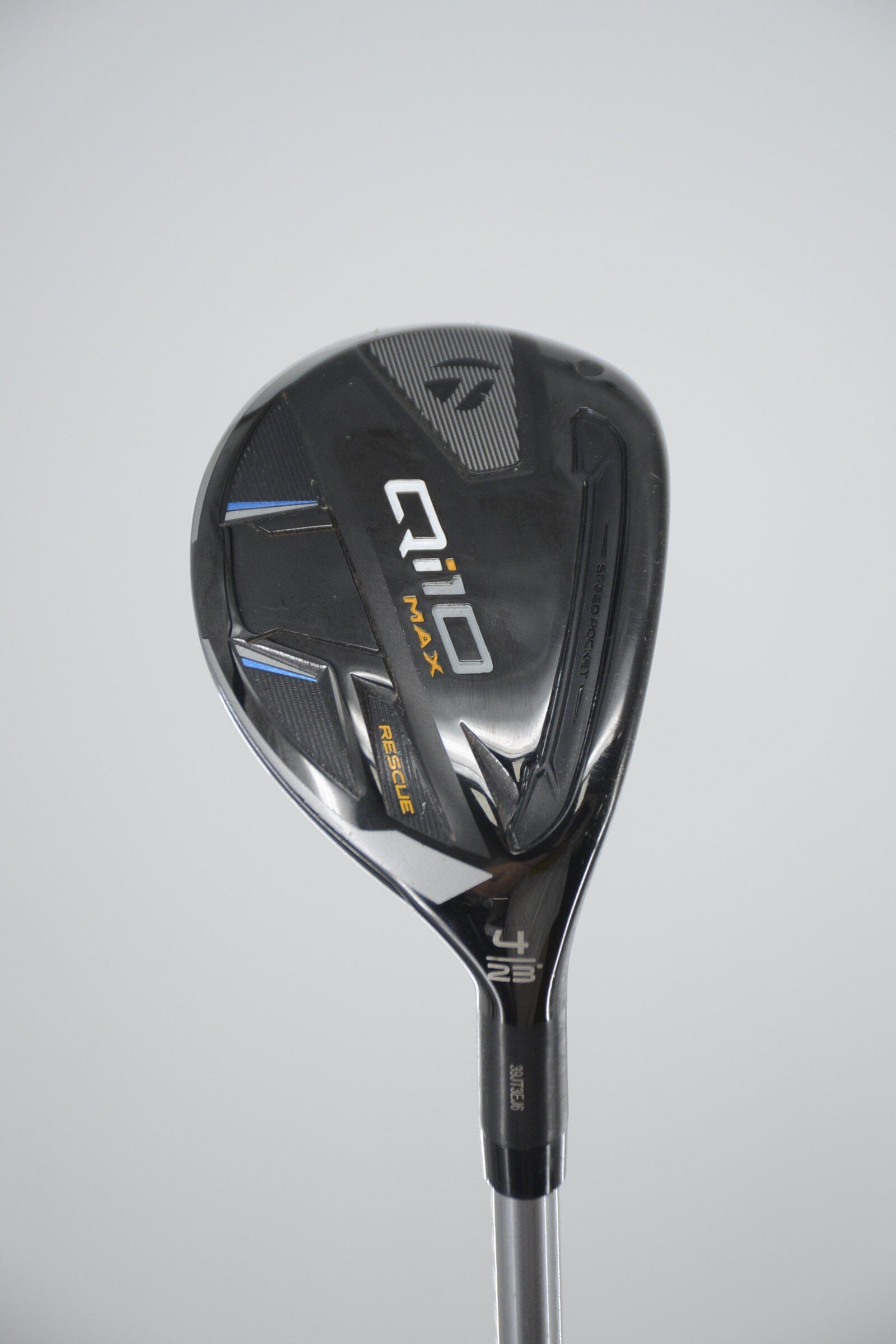TaylorMade Qi10 Max Rescue 4 Hybrid R Flex 39.75" Golf Clubs GolfRoots 