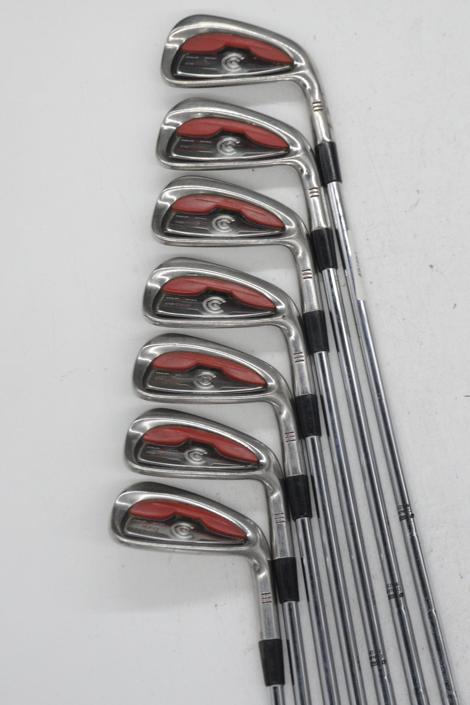 Cleveland CG Red 4-PW Iron Set S Flex +0.5" Golf Clubs GolfRoots 