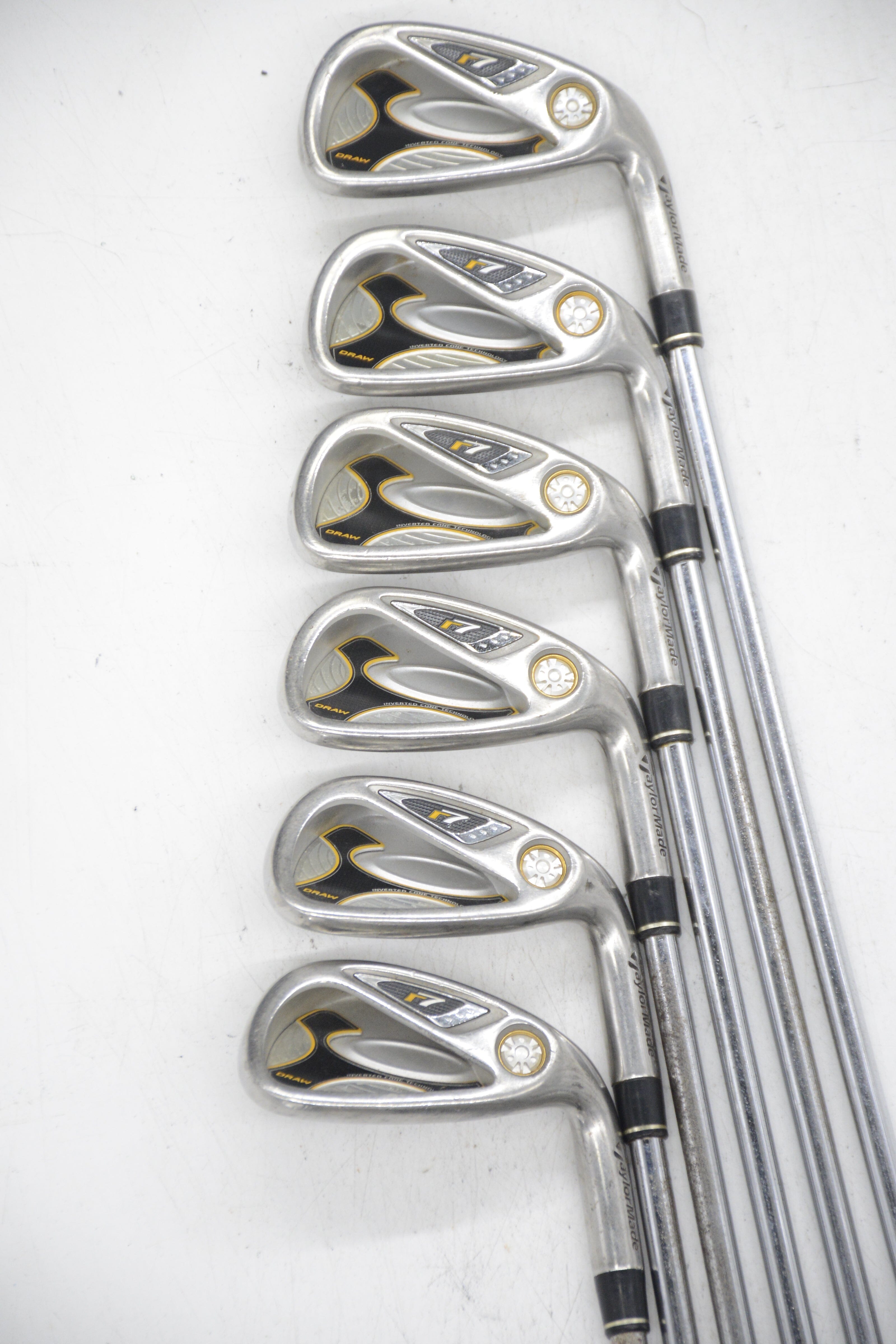 TaylorMade R7 Draw 5-PW Iron Set R Flex +1" Golf Clubs GolfRoots 