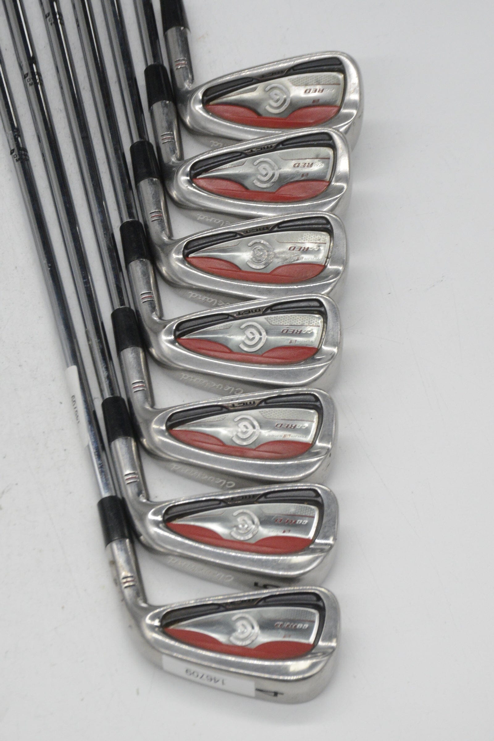 Cleveland CG Red 4-PW Iron Set S Flex +0.5" Golf Clubs GolfRoots 