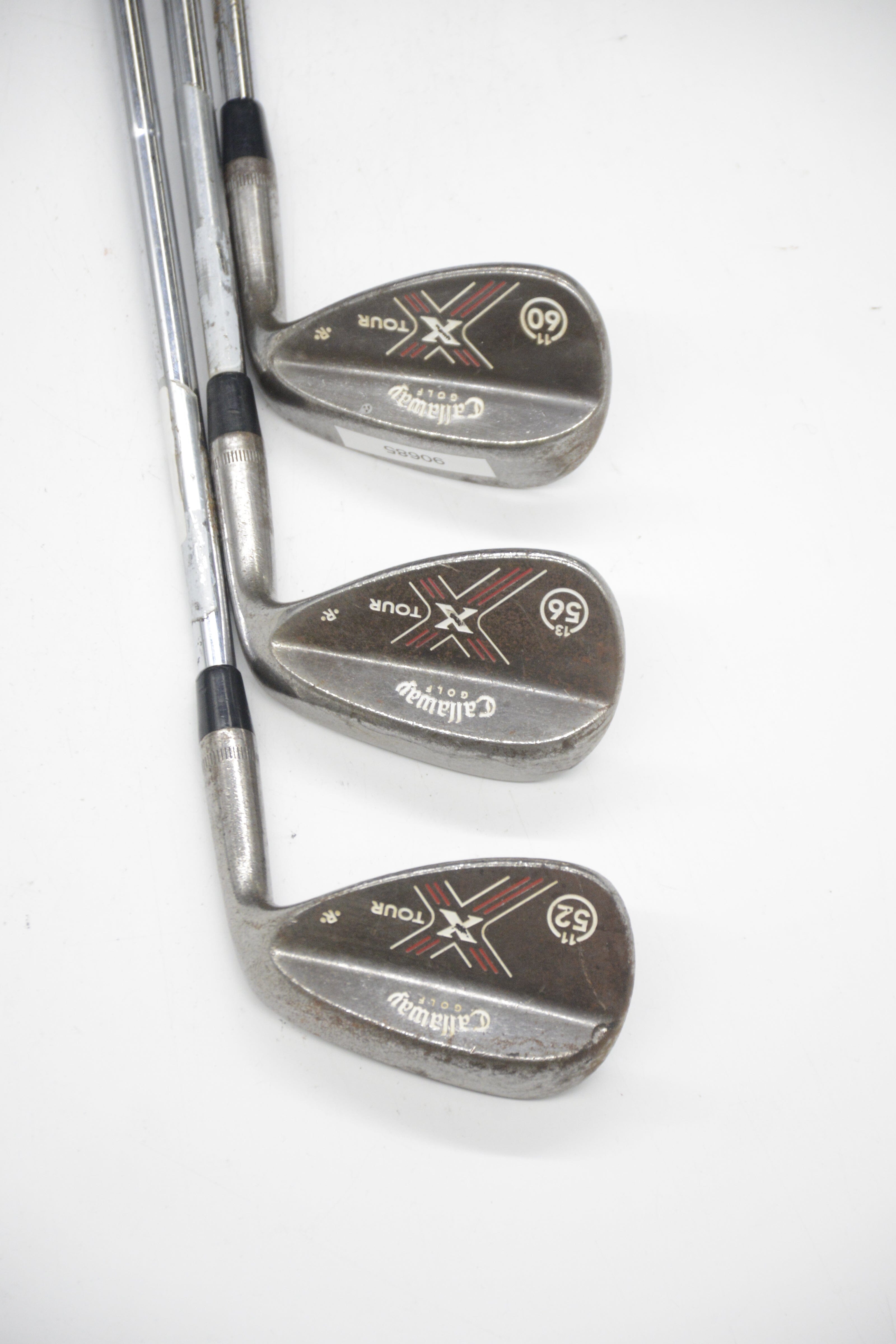 Callaway X Tour 52, 56, 60 Degree Wedge Set S Flex Golf Clubs GolfRoots 