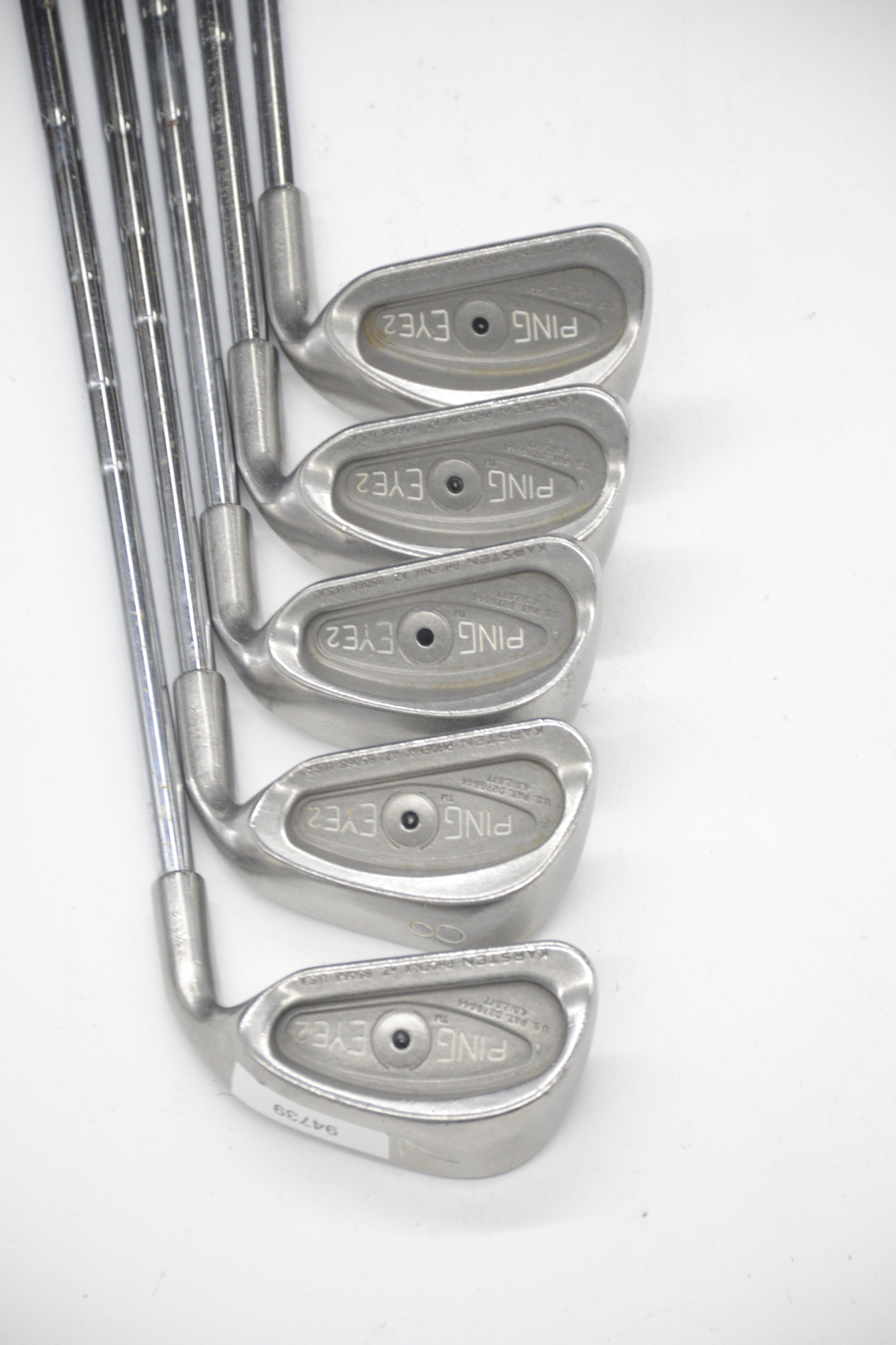 Ping Eye 2 7-PW, SW Iron Set R Flex -0.25" Golf Clubs GolfRoots 