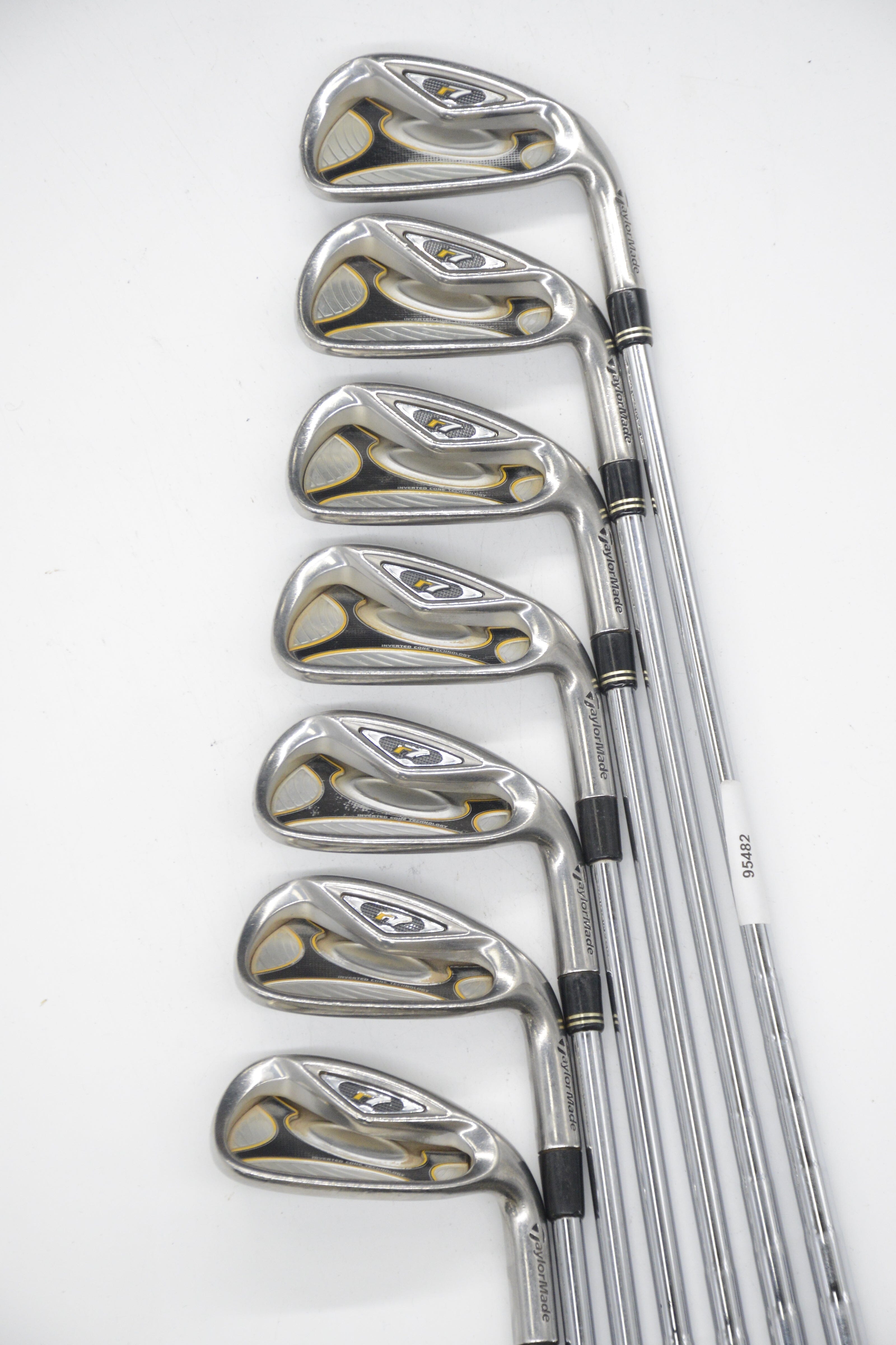 TaylorMade R7 4-PW Iron Set S Flex Std Length Golf Clubs GolfRoots 