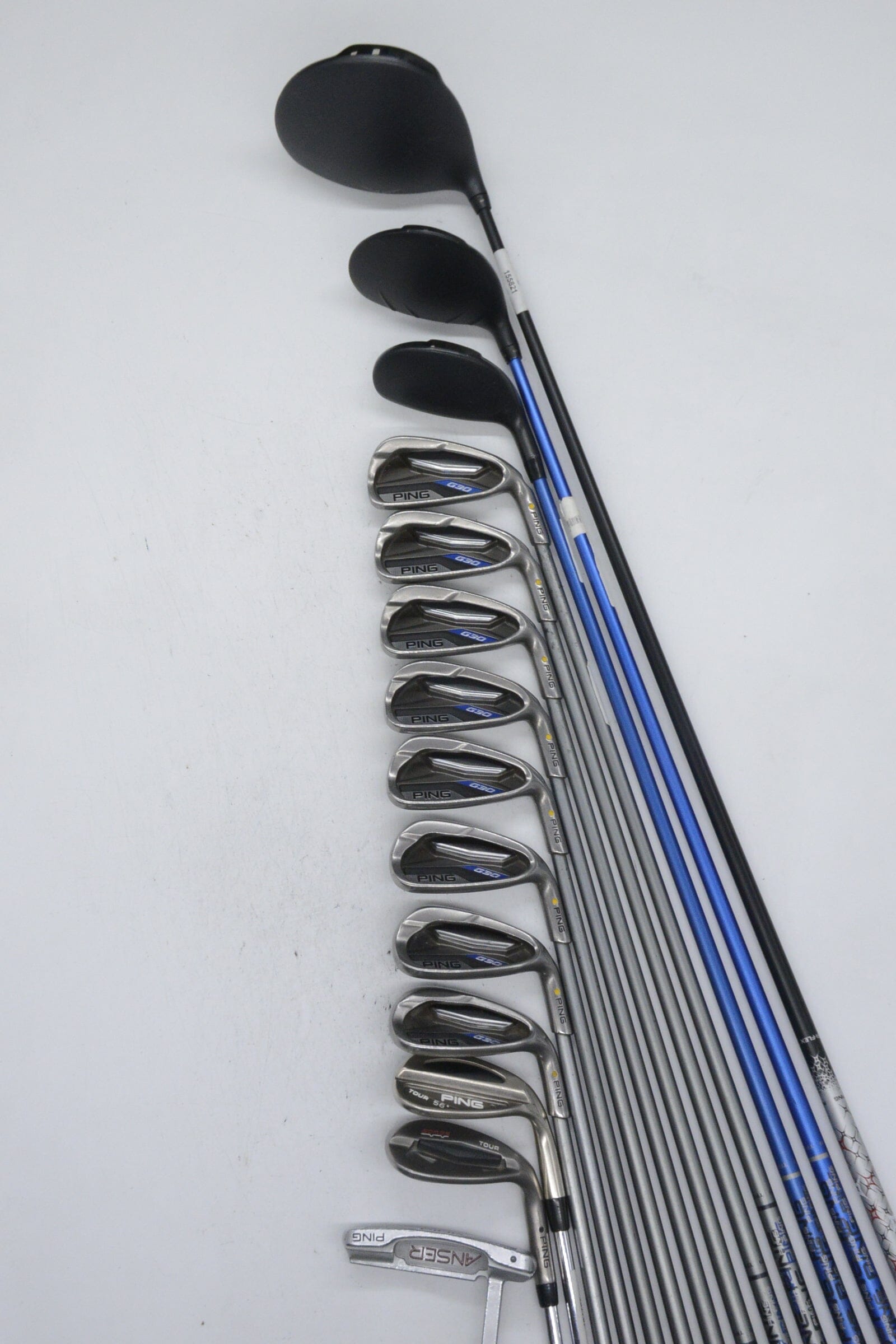 Ping G30 Mixed Full Set R Flex Std Length Golf Clubs GolfRoots 