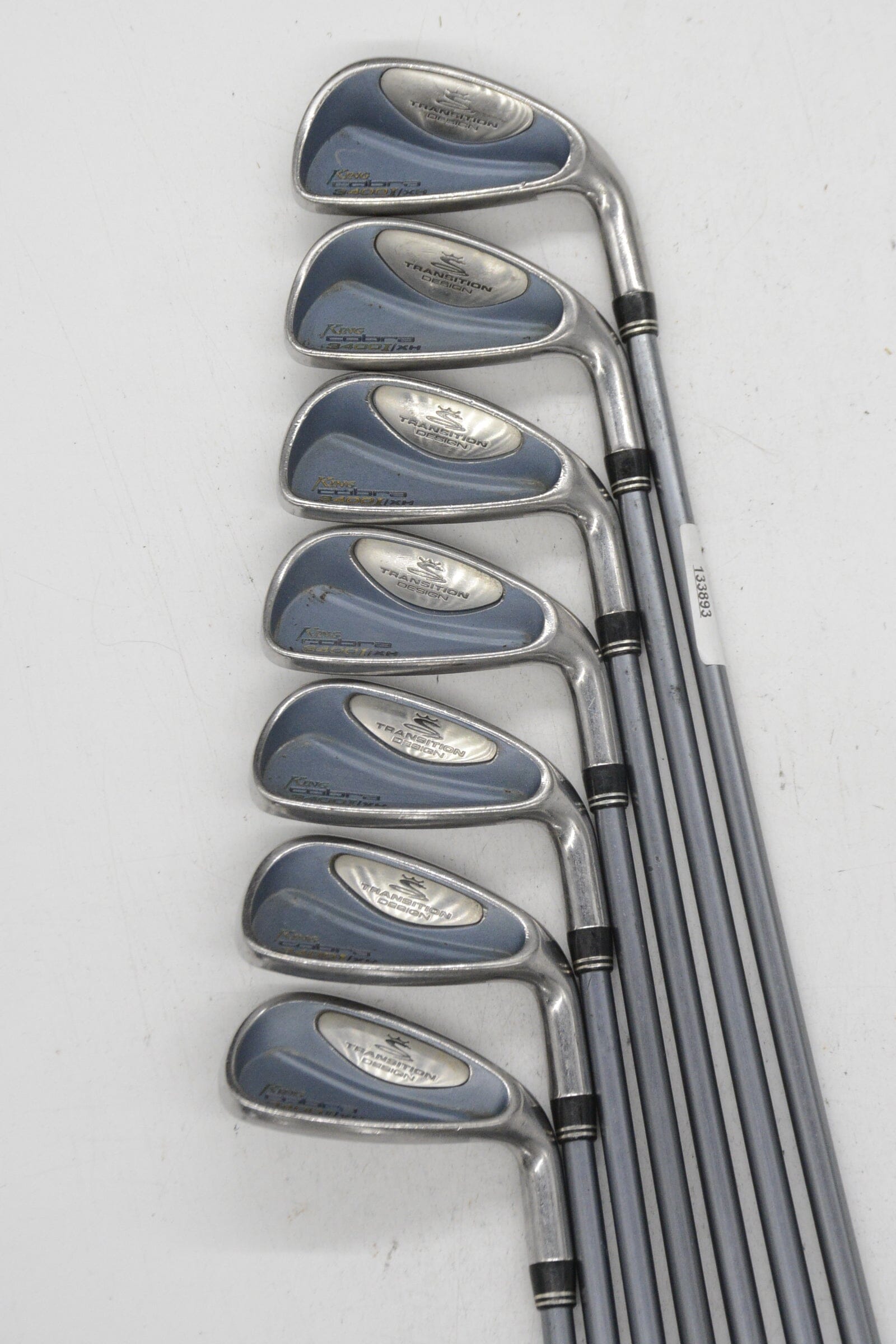 Women's Cobra 3400 I/Xh 4-PW Iron Set W Flex -0.25" Golf Clubs GolfRoots 