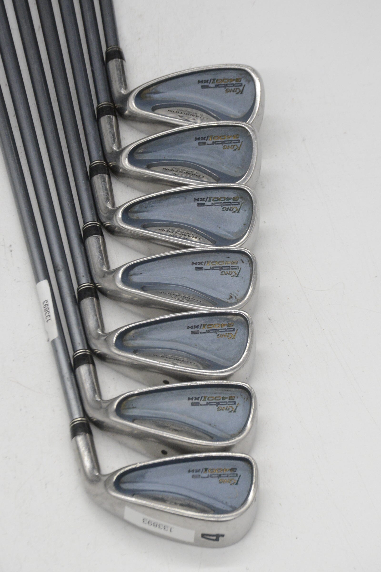 Women's Cobra 3400 I/Xh 4-PW Iron Set W Flex -0.25" Golf Clubs GolfRoots 