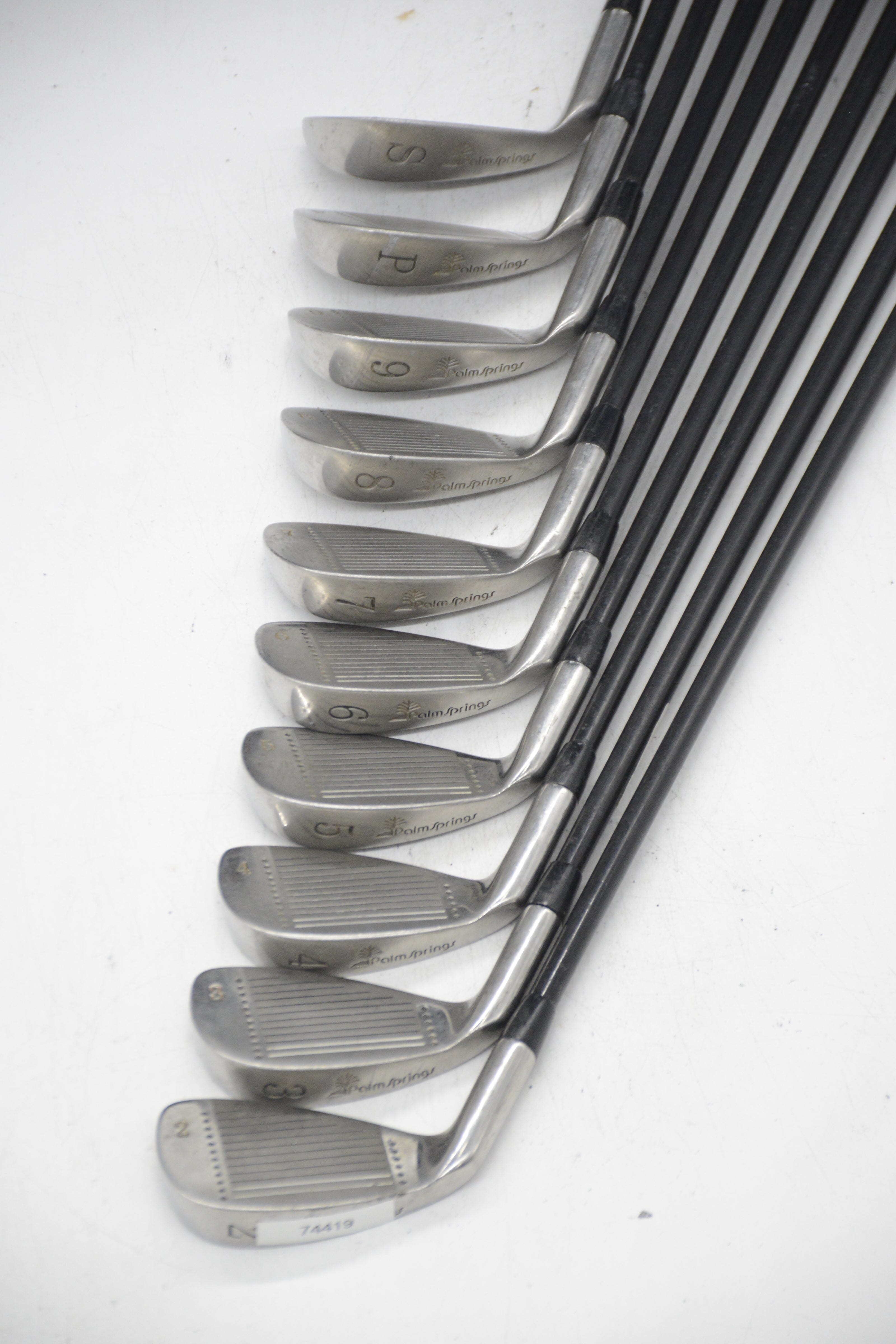 Palm Springs Gravity Balance 2-PW, SW Iron Set S Flex -0.5" Golf Clubs GolfRoots 