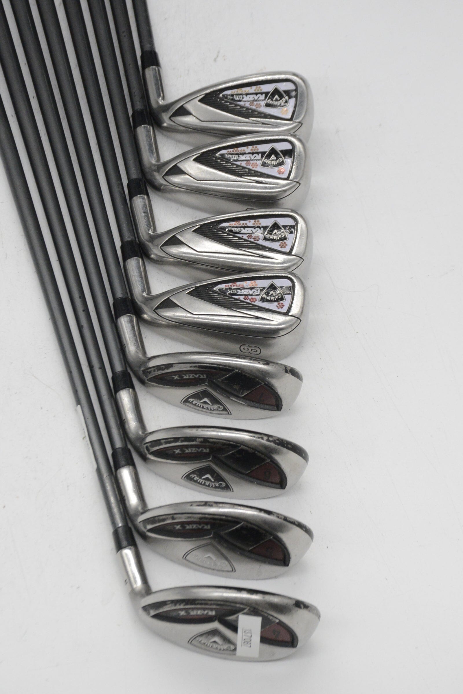 Women's Callaway RAZR X HL Combo 4H-7H, 8-AW Iron Set W Flex -0.5" Golf Clubs GolfRoots 
