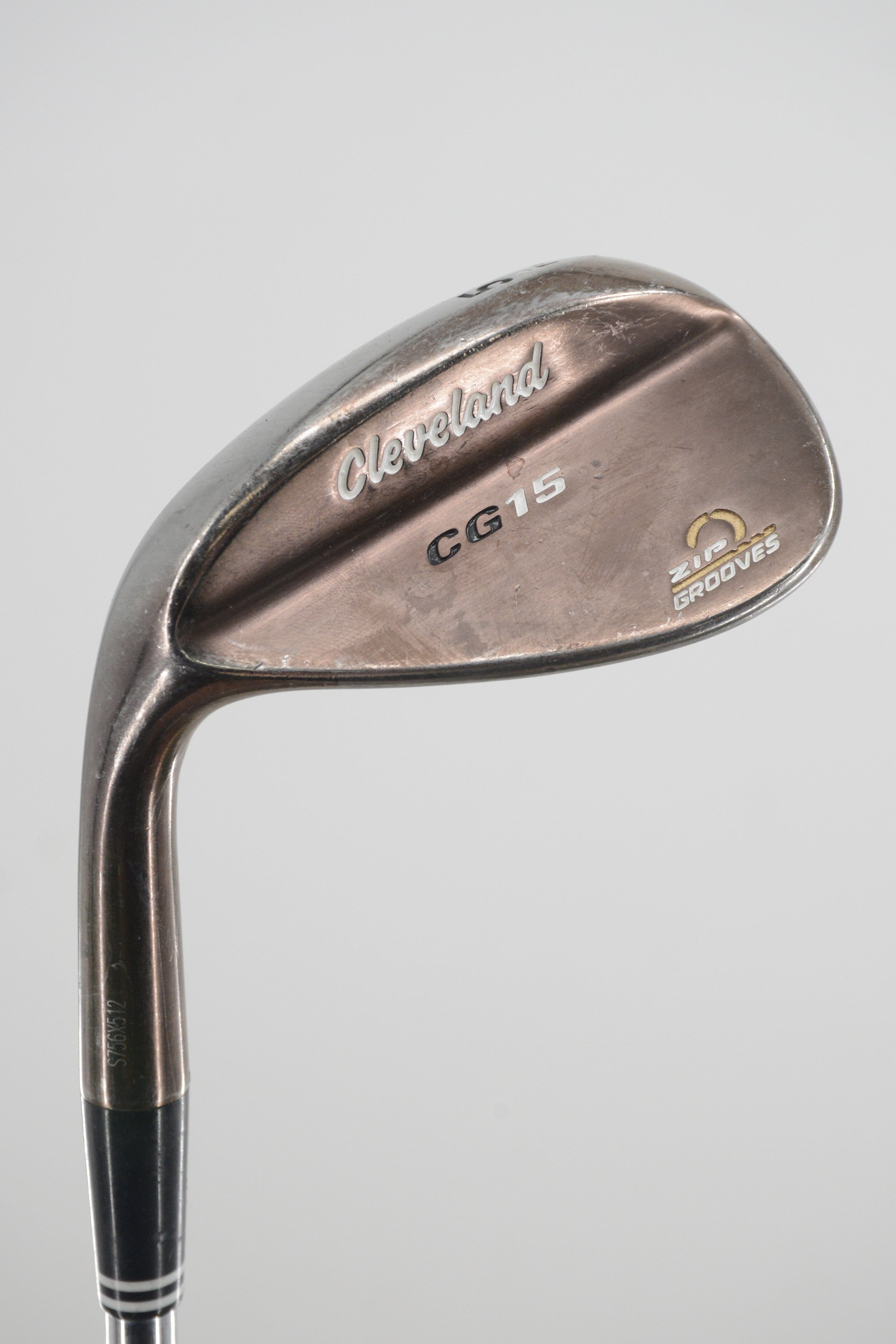 Lefty Cleveland CG15 Oil Quenched 54 Degree Wedge Wedge Flex 35.5" Golf Clubs GolfRoots 