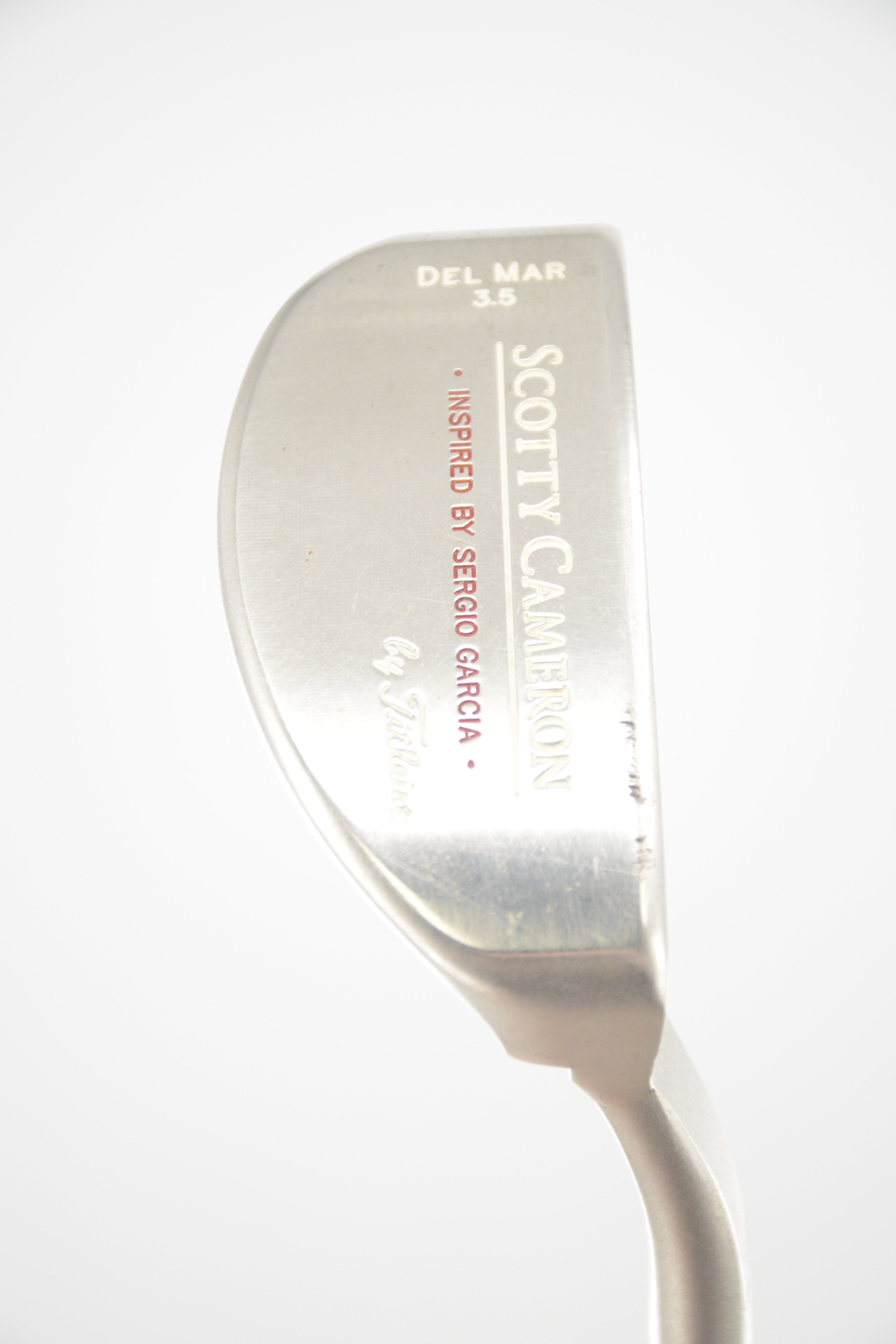 Scotty Cameron Pro Platinum Del Mar 3.5 Inspired By Sergio Garcia Putter 35" Golf Clubs GolfRoots 