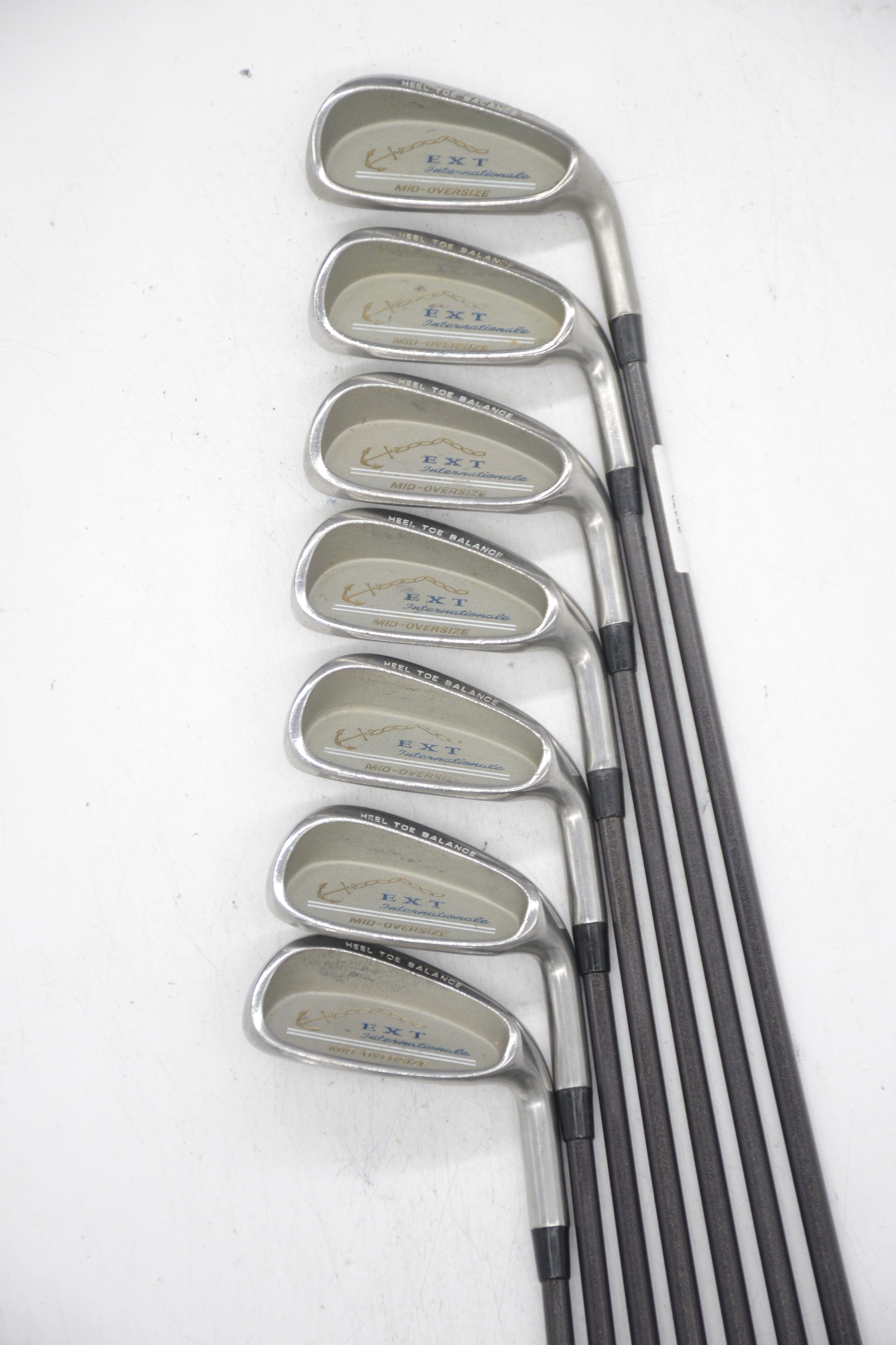 Women's Kunnan EXT 3-9 Iron Set W Flex -0.25" Golf Clubs GolfRoots 