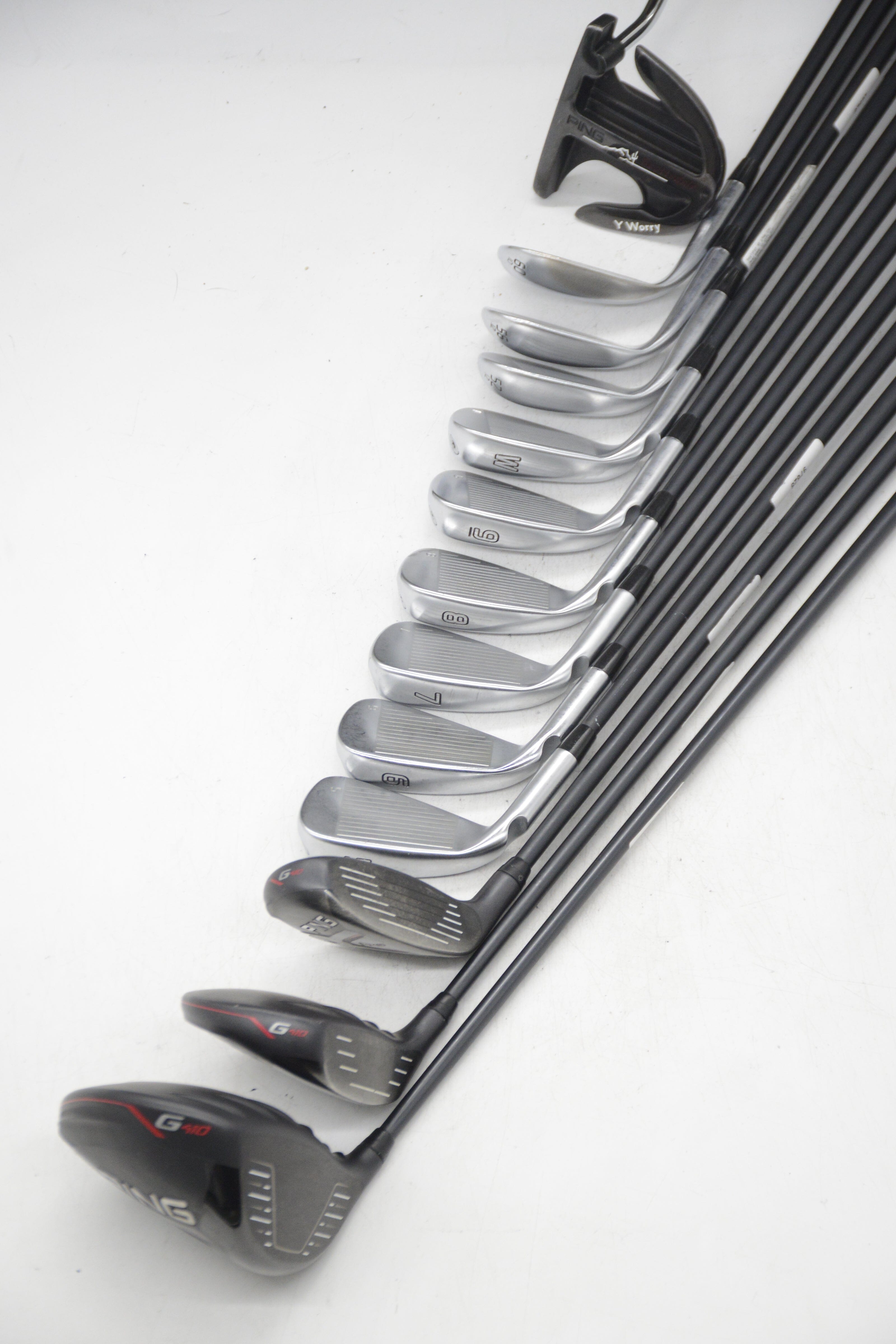 Ping G410 Mixed Full Set R Flex +0.25" Golf Clubs GolfRoots 