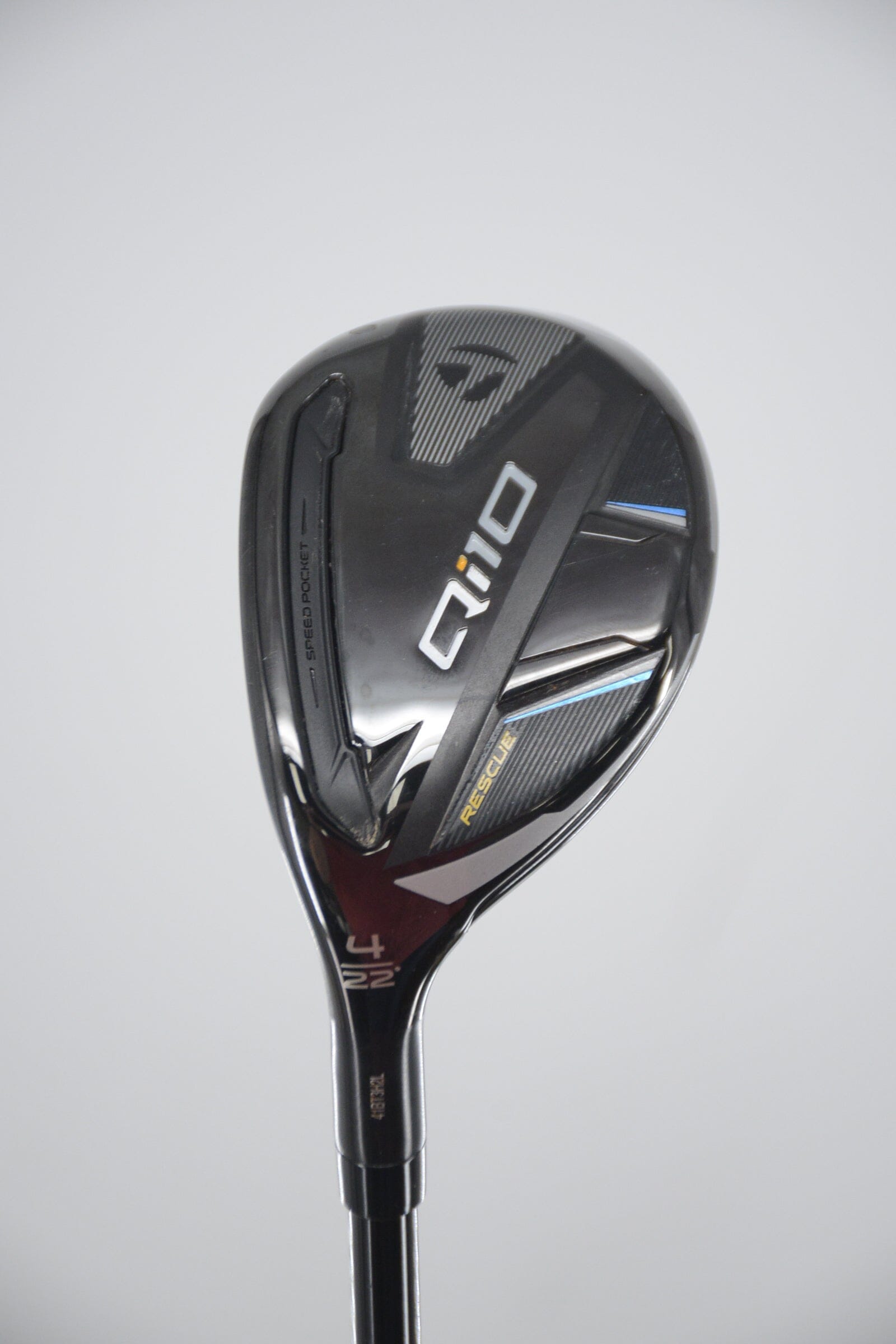 Lefty TaylorMade Qi10 Rescue 4 Hybrid R Flex 40.25" Golf Clubs GolfRoots 