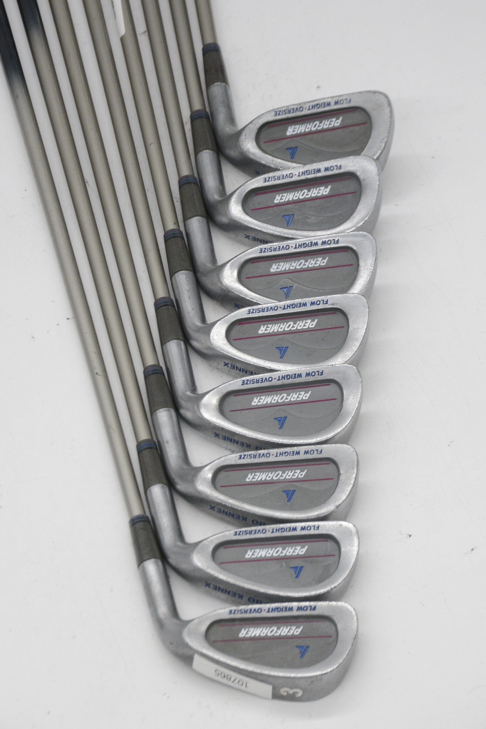 Women's Pro Kennex Performer 3-PW Iron Set W Flex -0.25" Golf Clubs GolfRoots 