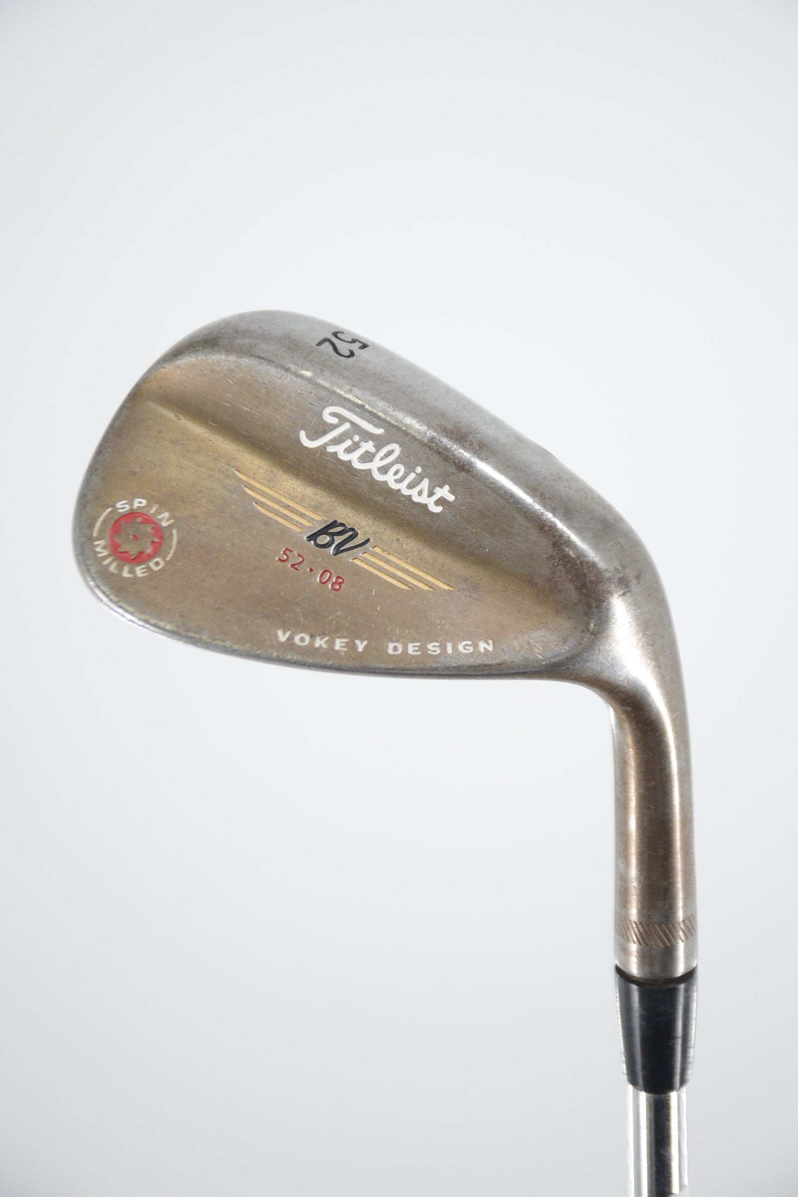 Titleist Vokey Spin Milled Oil Can 52 Degree Wedge Wedge Flex 35.25"