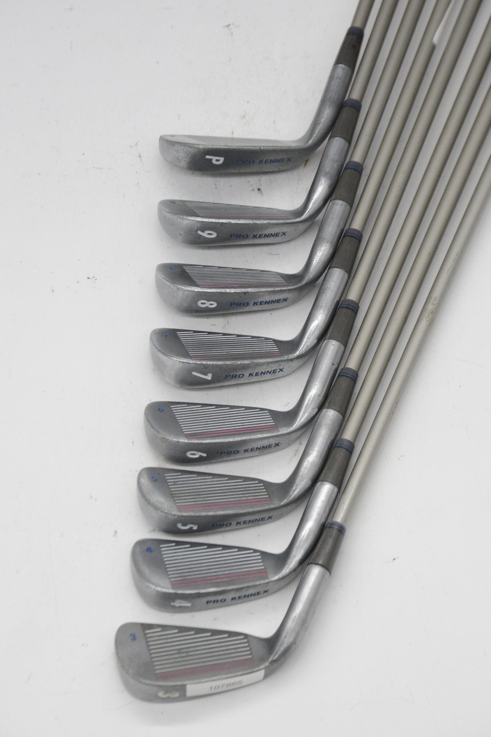 Women's Pro Kennex Performer 3-PW Iron Set W Flex -0.25" Golf Clubs GolfRoots 