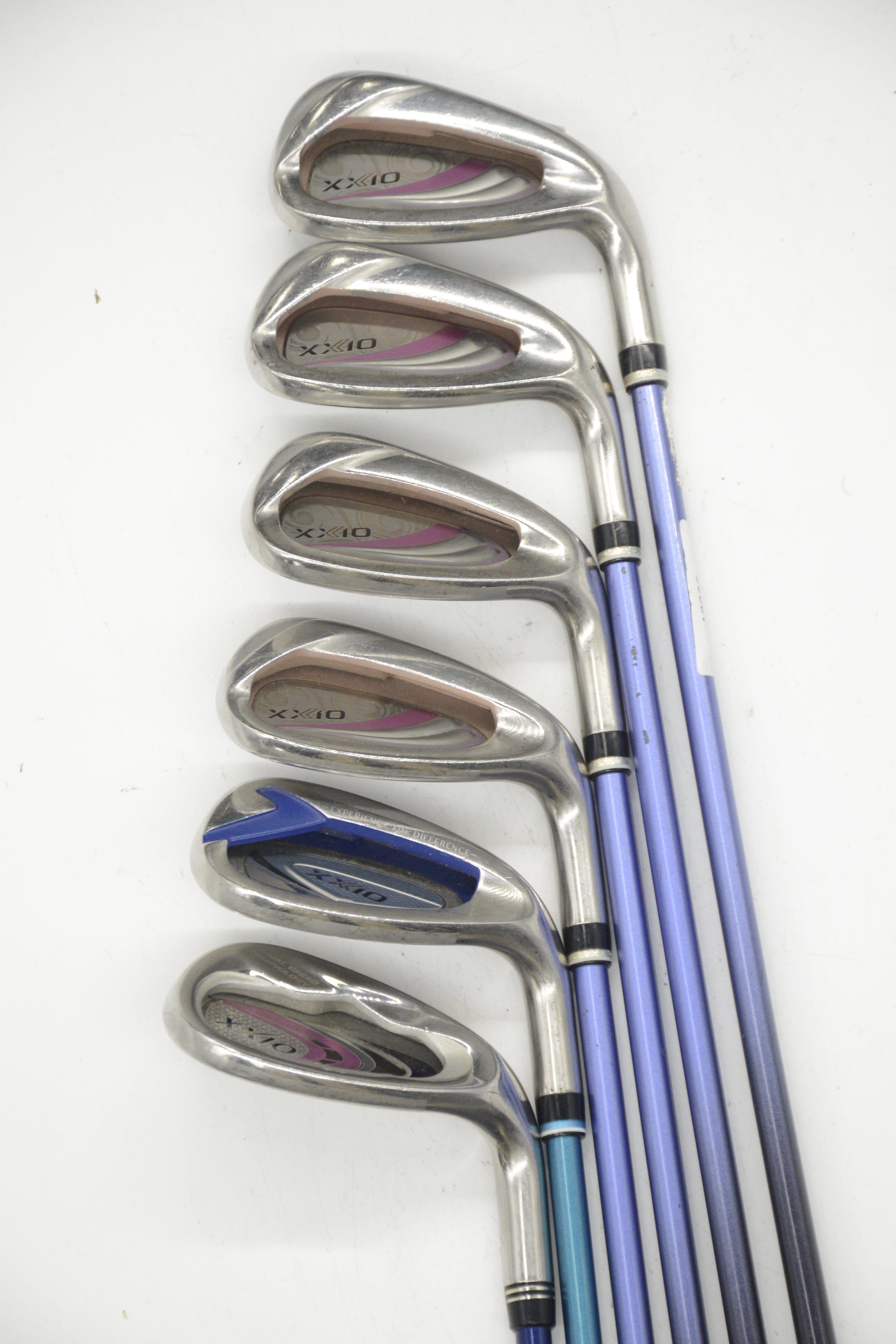 Women's XXIO Eleven 7-SW Iron Set W Flex -0.5" Golf Clubs GolfRoots 