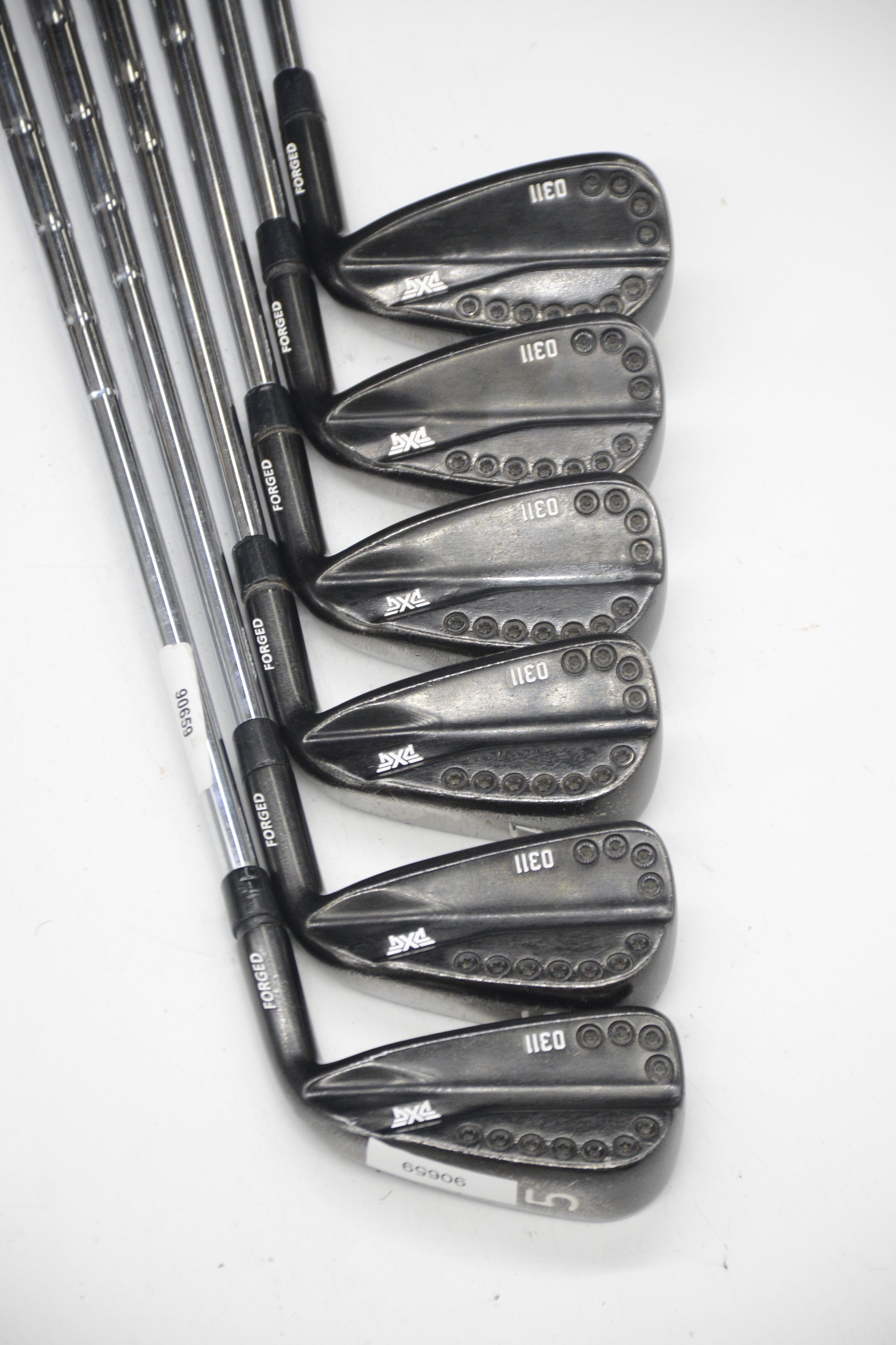 PXG 0311 Xtreme Dark 5-PW Iron Set S Flex +0.5" Golf Clubs GolfRoots 