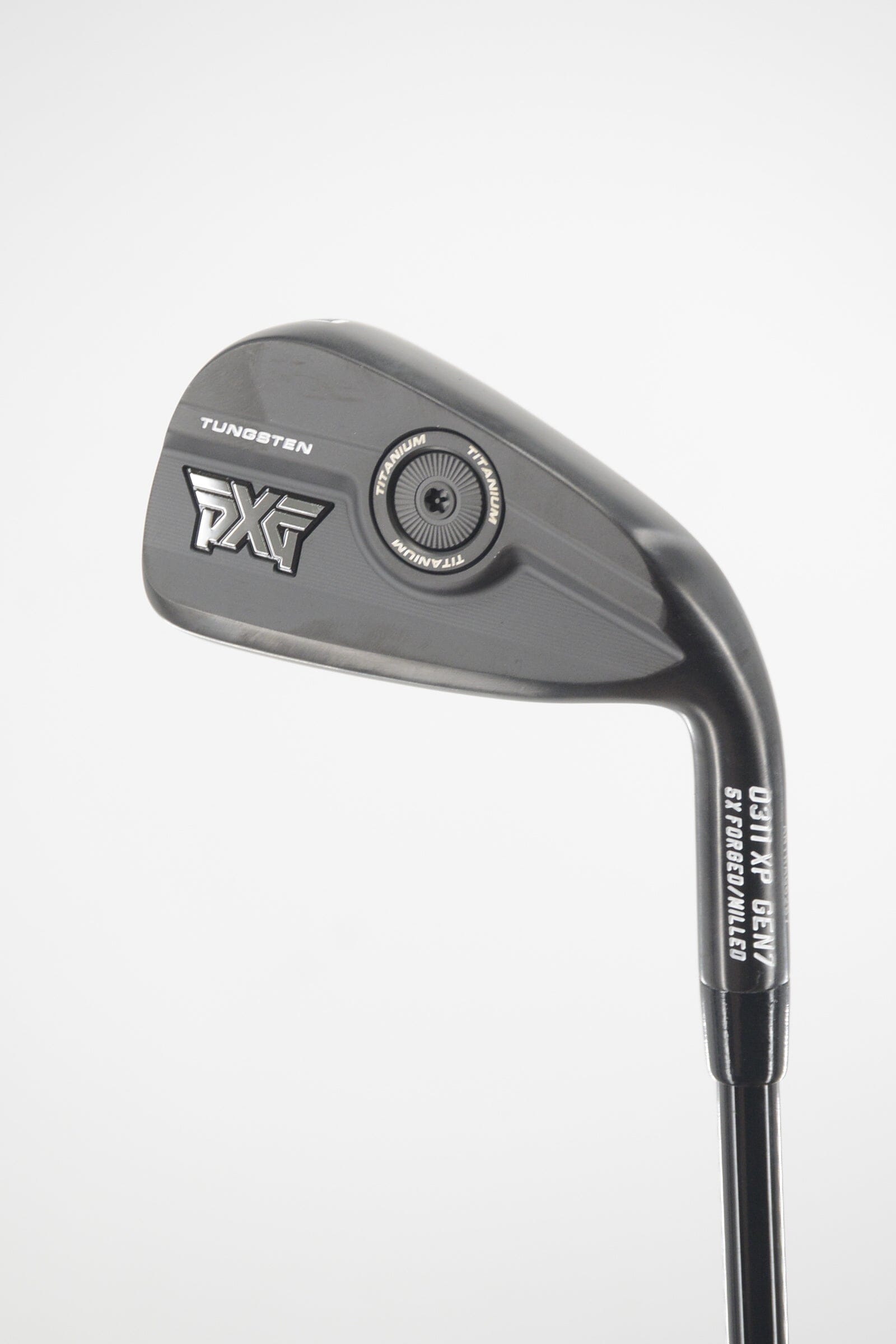 PXG 0311XP Gen 7 Black 7 Iron R Flex 36.25" Golf Clubs GolfRoots 
