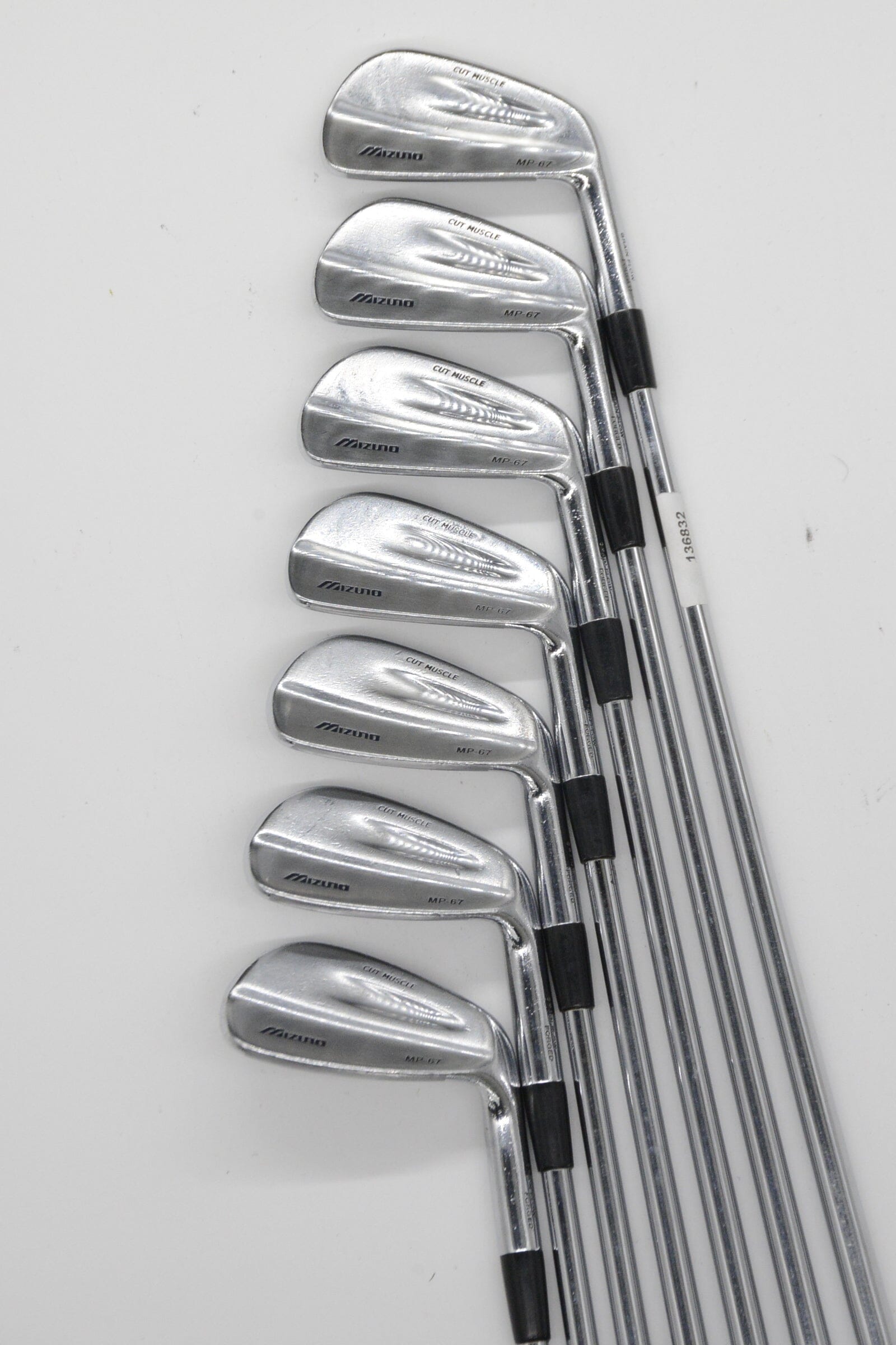 Mizuno MP 67 4-PW Iron Set R Flex +0.25" Golf Clubs GolfRoots 