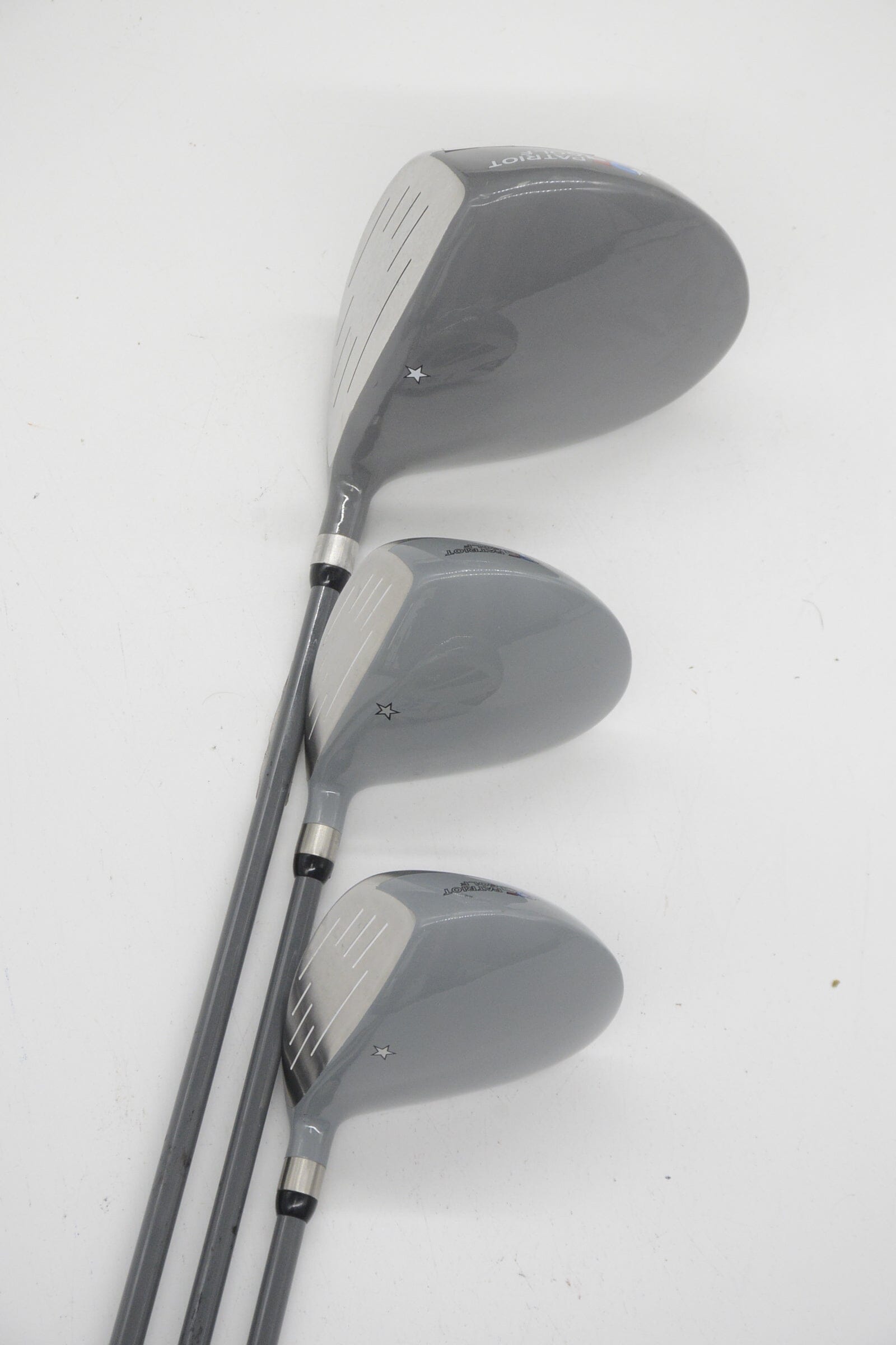 Patriot Golf F35 D, 3W, 5W Wood Set R Flex Golf Clubs GolfRoots 
