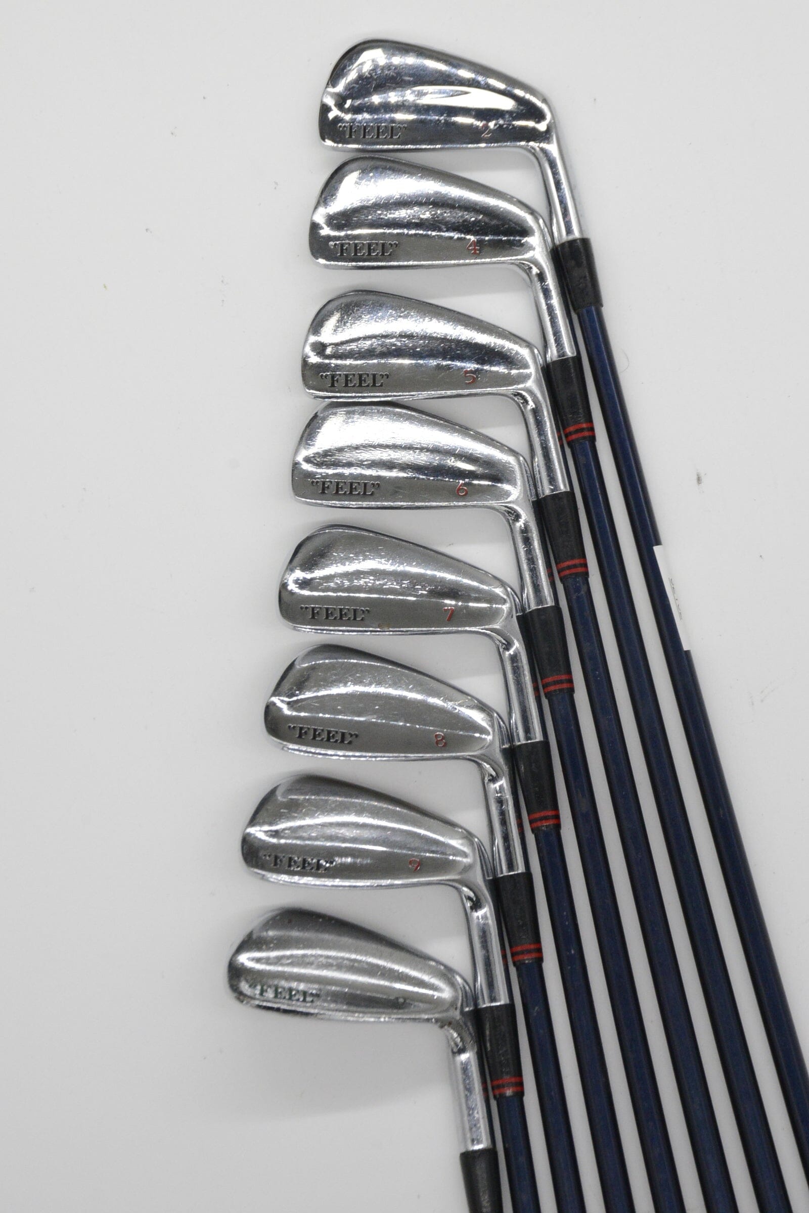 Feel 2, 4-PW Iron Set R Flex +0.75" Golf Clubs GolfRoots 