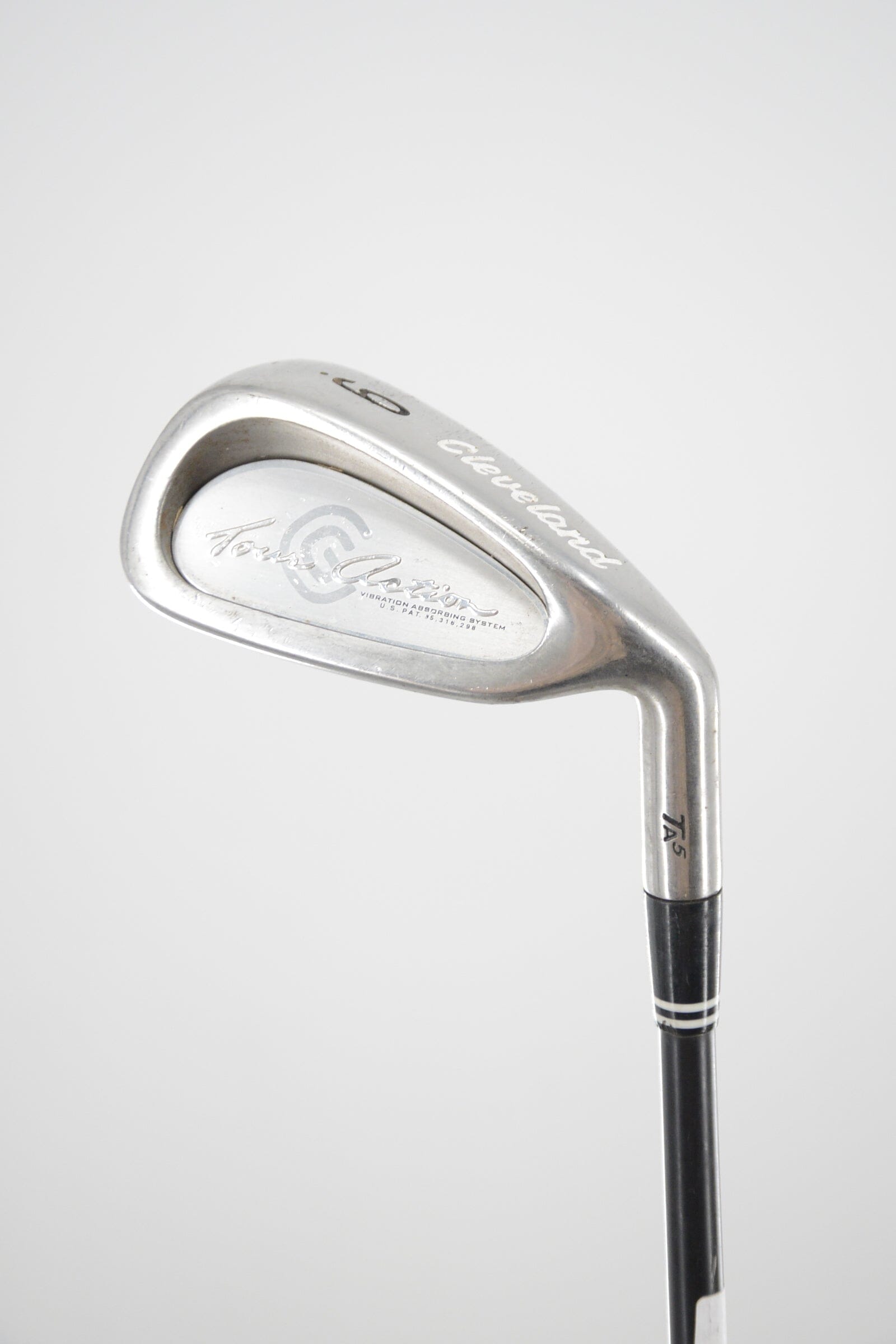 Cleveland Ta5 (Silver Foil Medallion) 9 Iron S Flex 35.75" Golf Clubs GolfRoots 