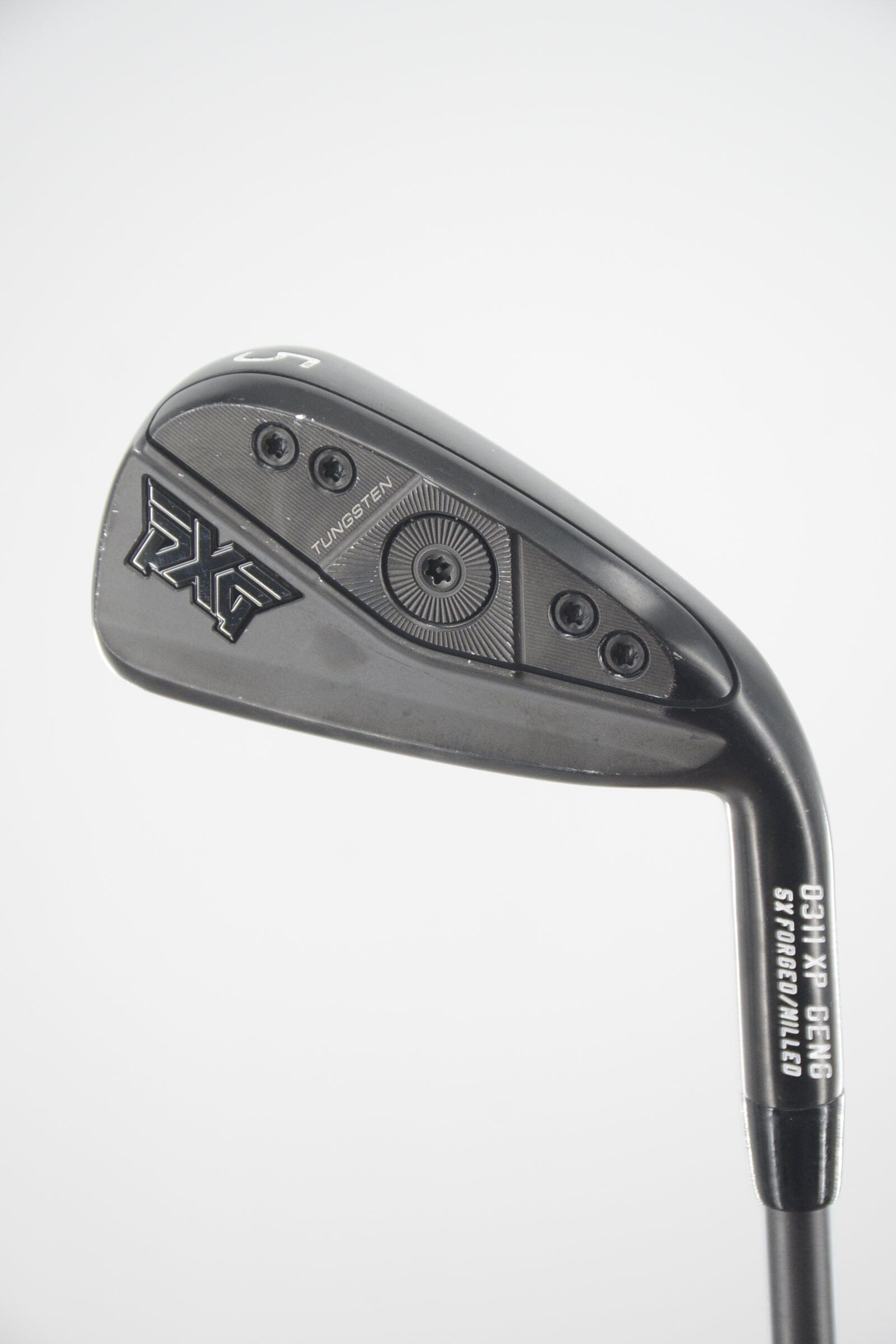 PXG 0311XP Gen 6 Black 5 Iron R Flex 39" Golf Clubs GolfRoots 