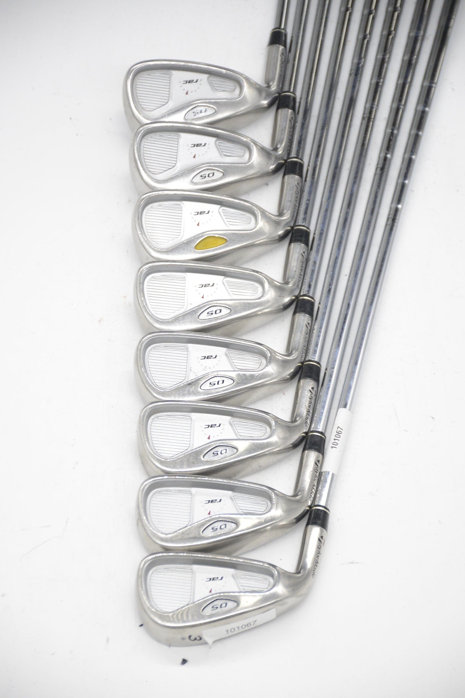 Lefty TaylorMade Rac OS 3-PW Iron Set S Flex -0.25" Golf Clubs GolfRoots 