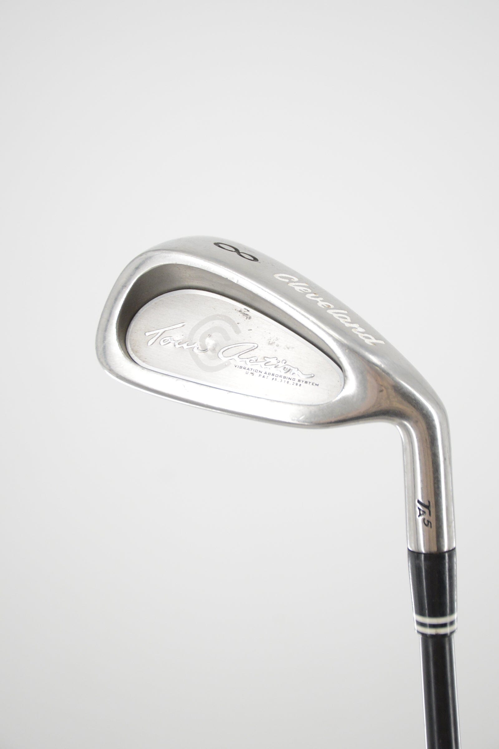 Cleveland Ta5 (Silver Foil Medallion) 8 Iron S Flex 36.5" Golf Clubs GolfRoots 