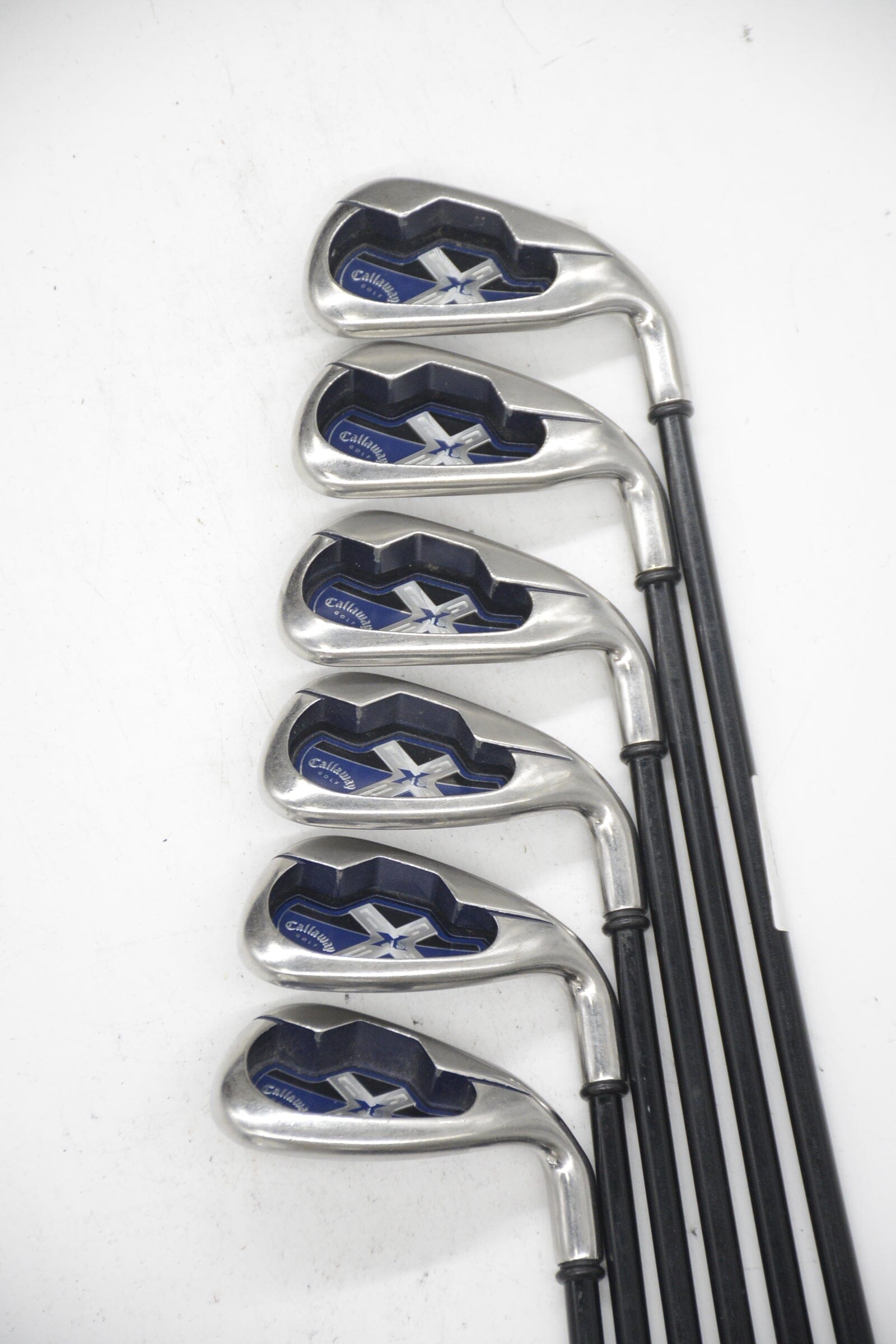 Callaway X-18 5-PW Iron Set R Flex +0.5" Golf Clubs GolfRoots 