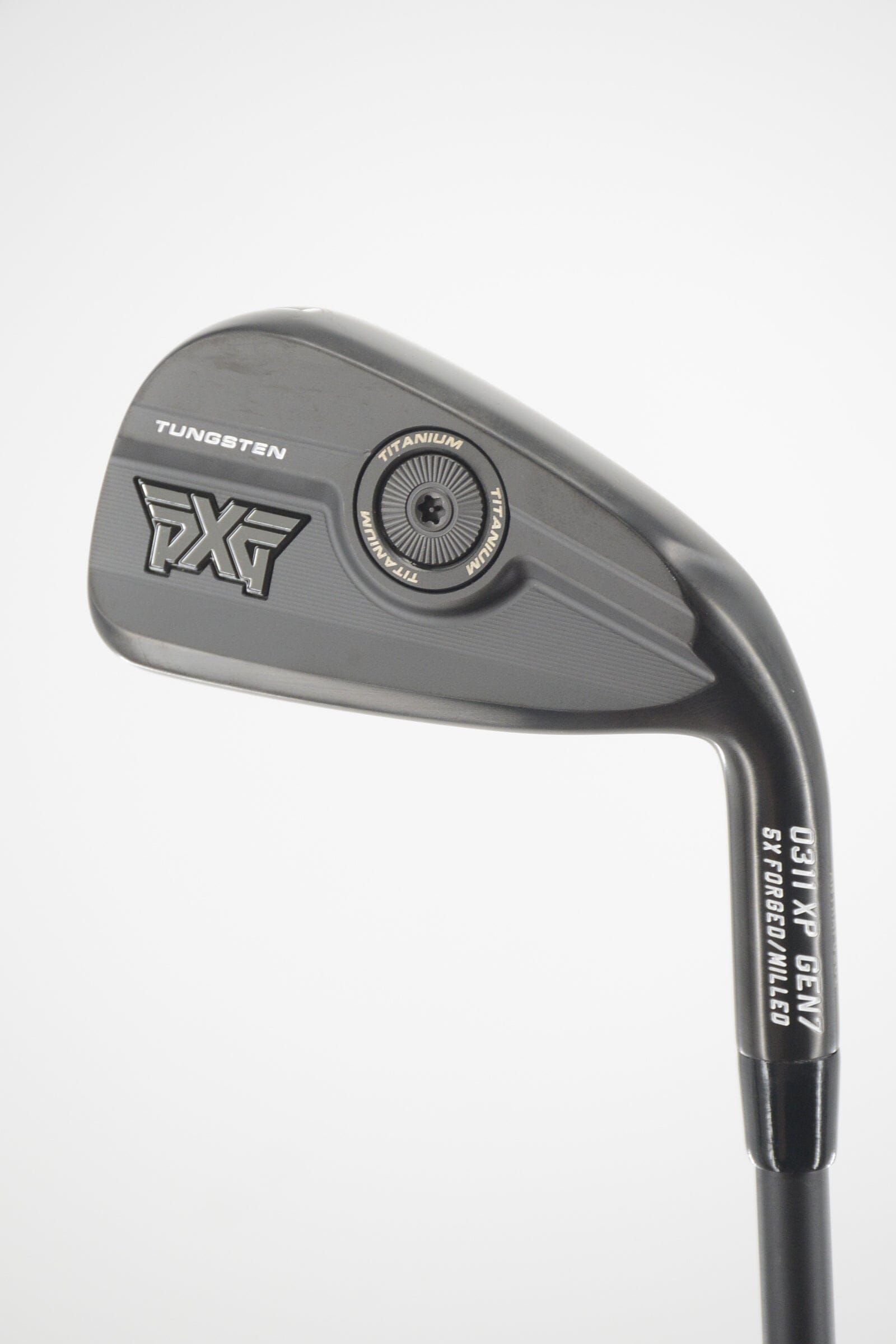 PXG 0311XP Gen 7 Black 7 Iron R Flex 37.25" Golf Clubs GolfRoots 