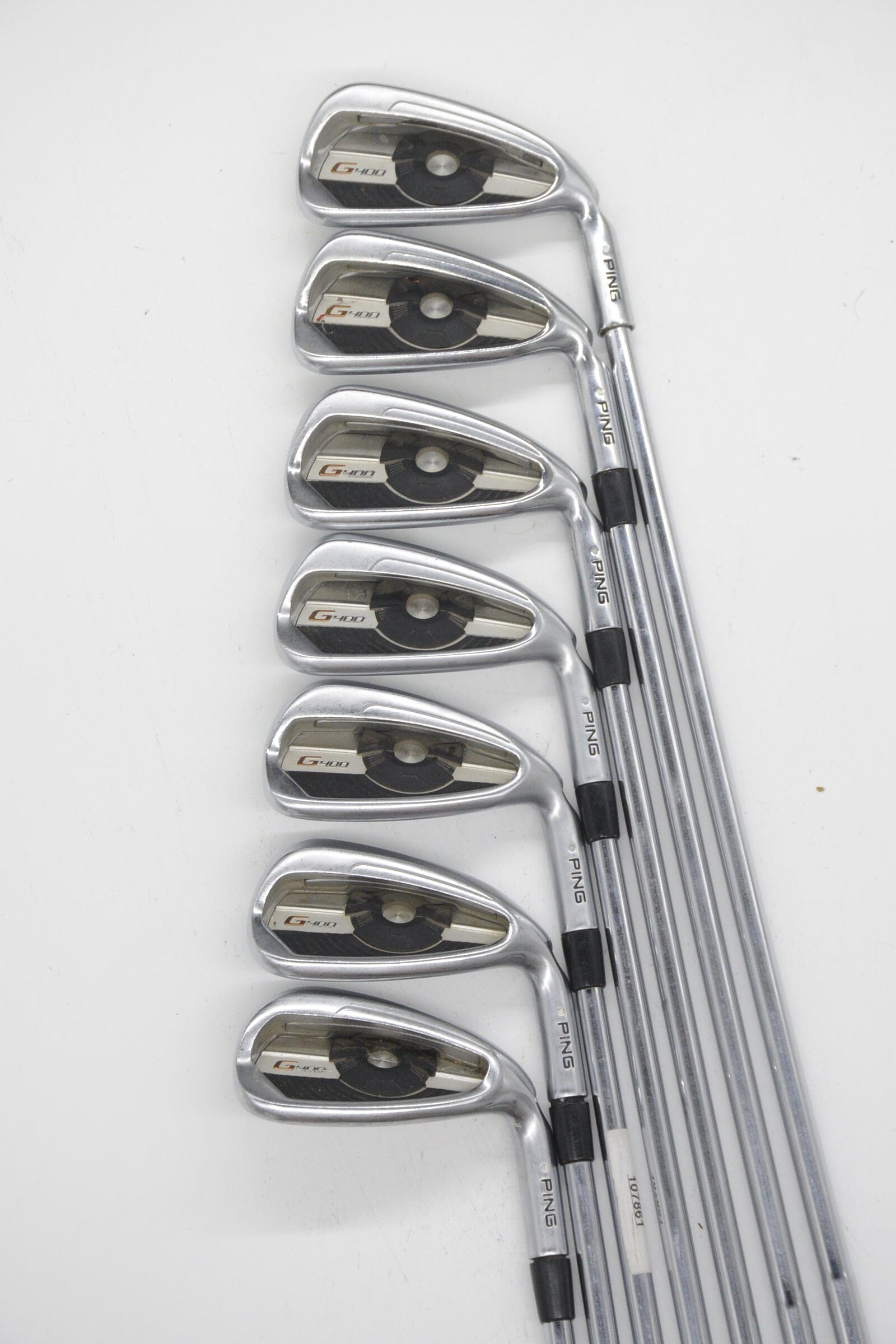 Ping G400 4-PW Iron Set R Flex +1.25" Golf Clubs GolfRoots 