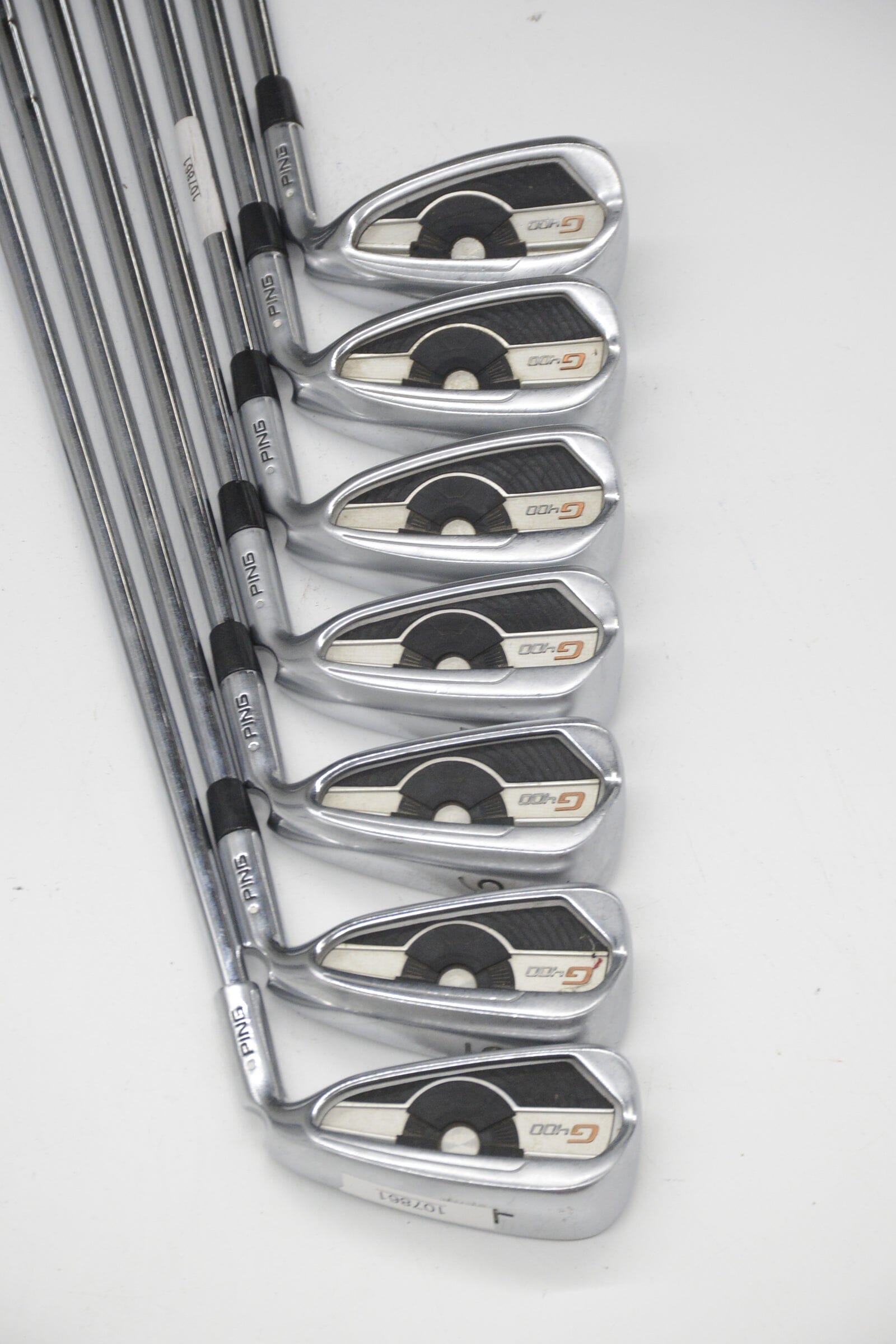 Ping G400 4-PW Iron Set R Flex +1.25" Golf Clubs GolfRoots 