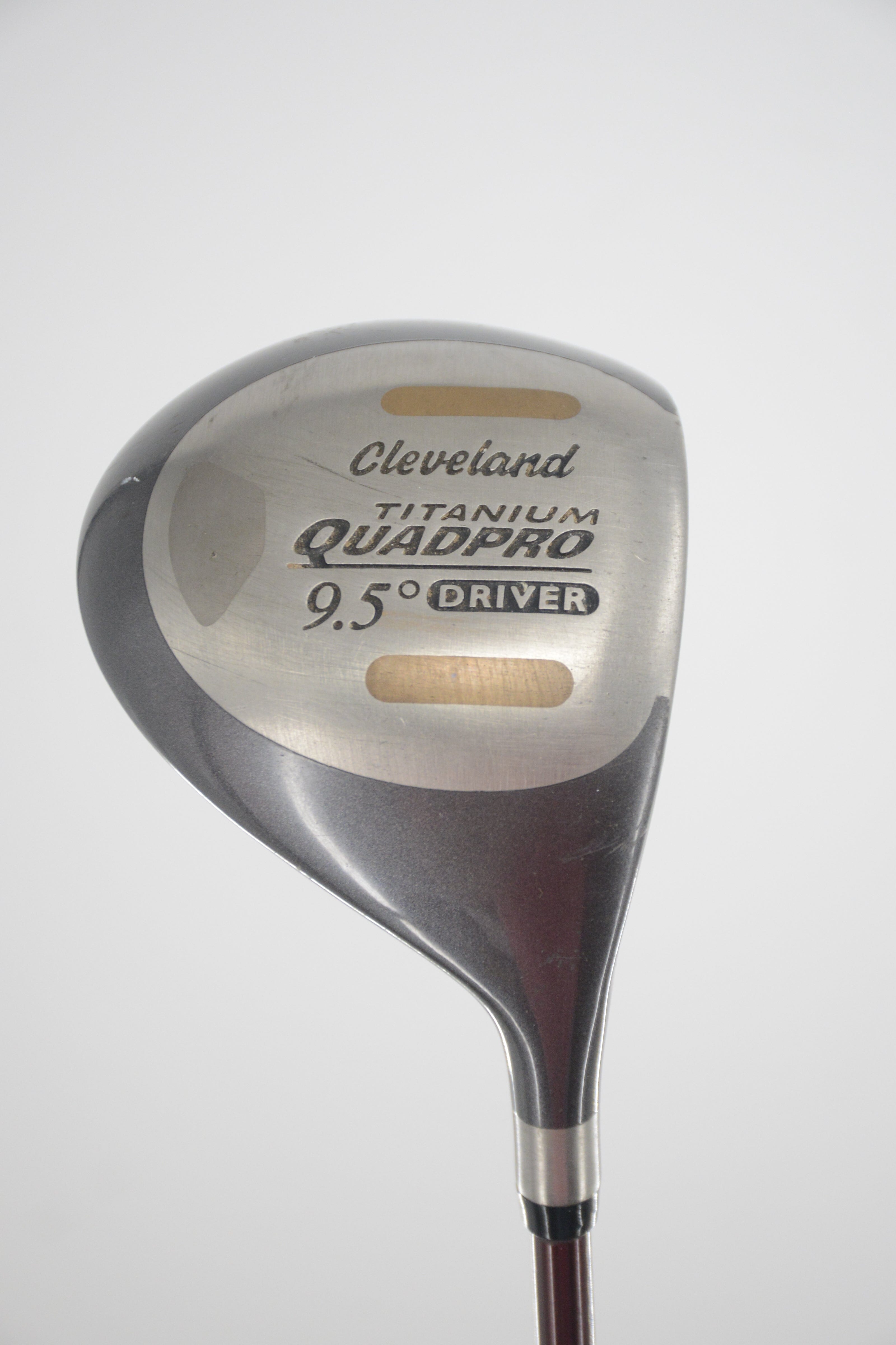 Cleveland Quadpro Titanium 9.5 Degree Driver S Flex 44.75" Golf Clubs GolfRoots 